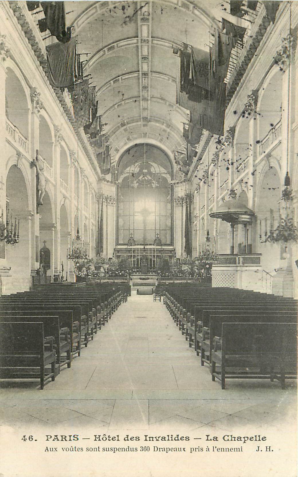 CPA Paris Hotel des Invalides La Chapelle 