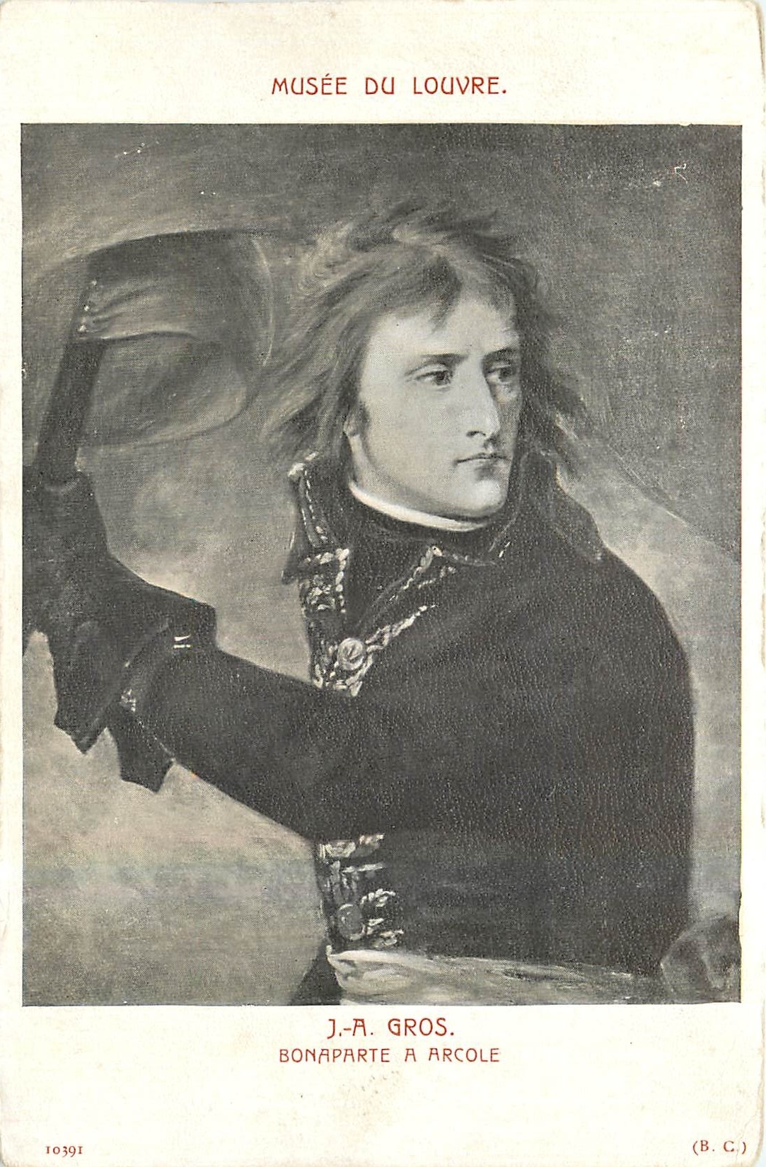CPA Musee du Louvre J A Gros Bonaparte a Arcole 