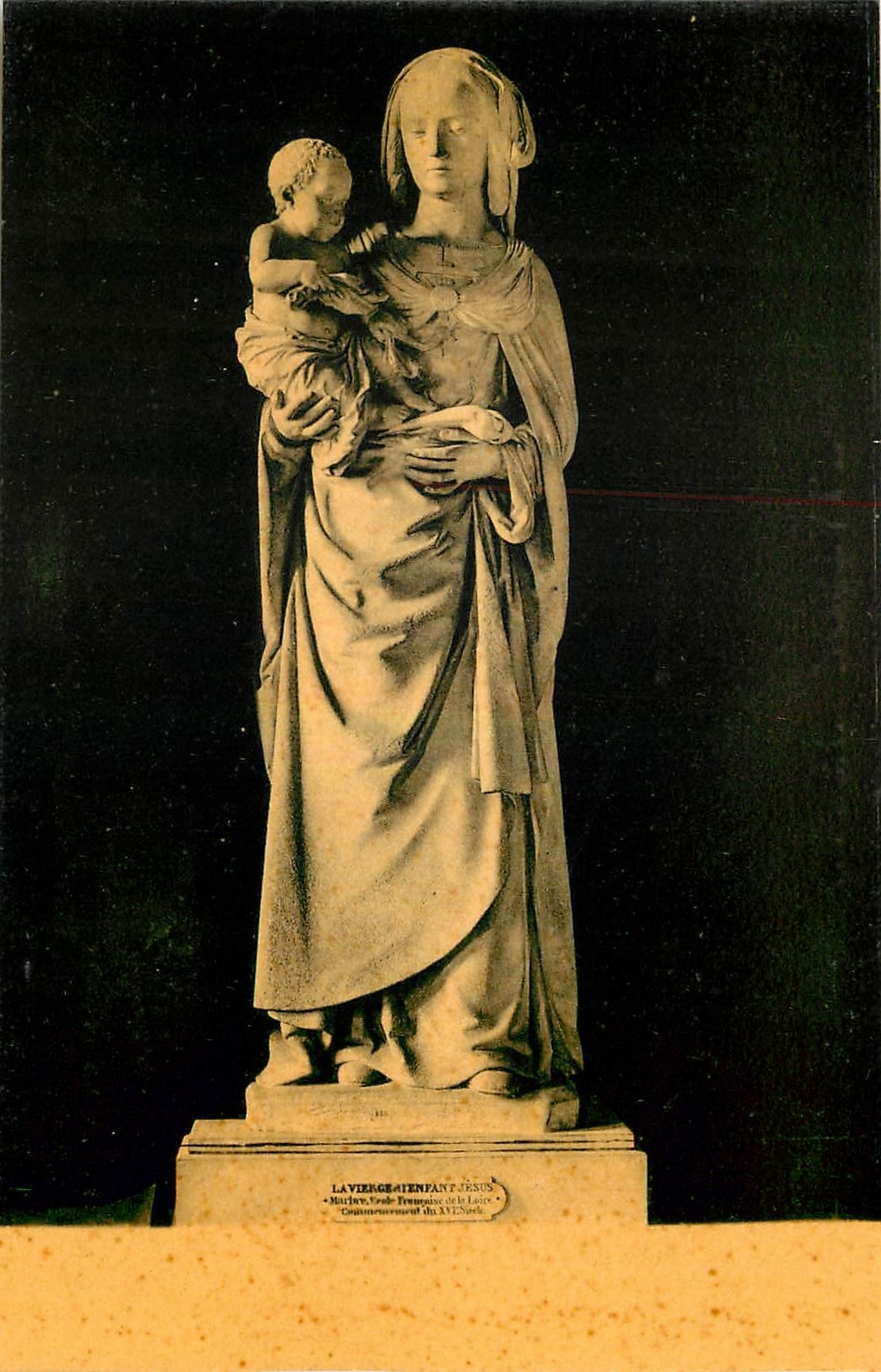 CPA Vierge d'Olivet Paris Musee du Louvre 