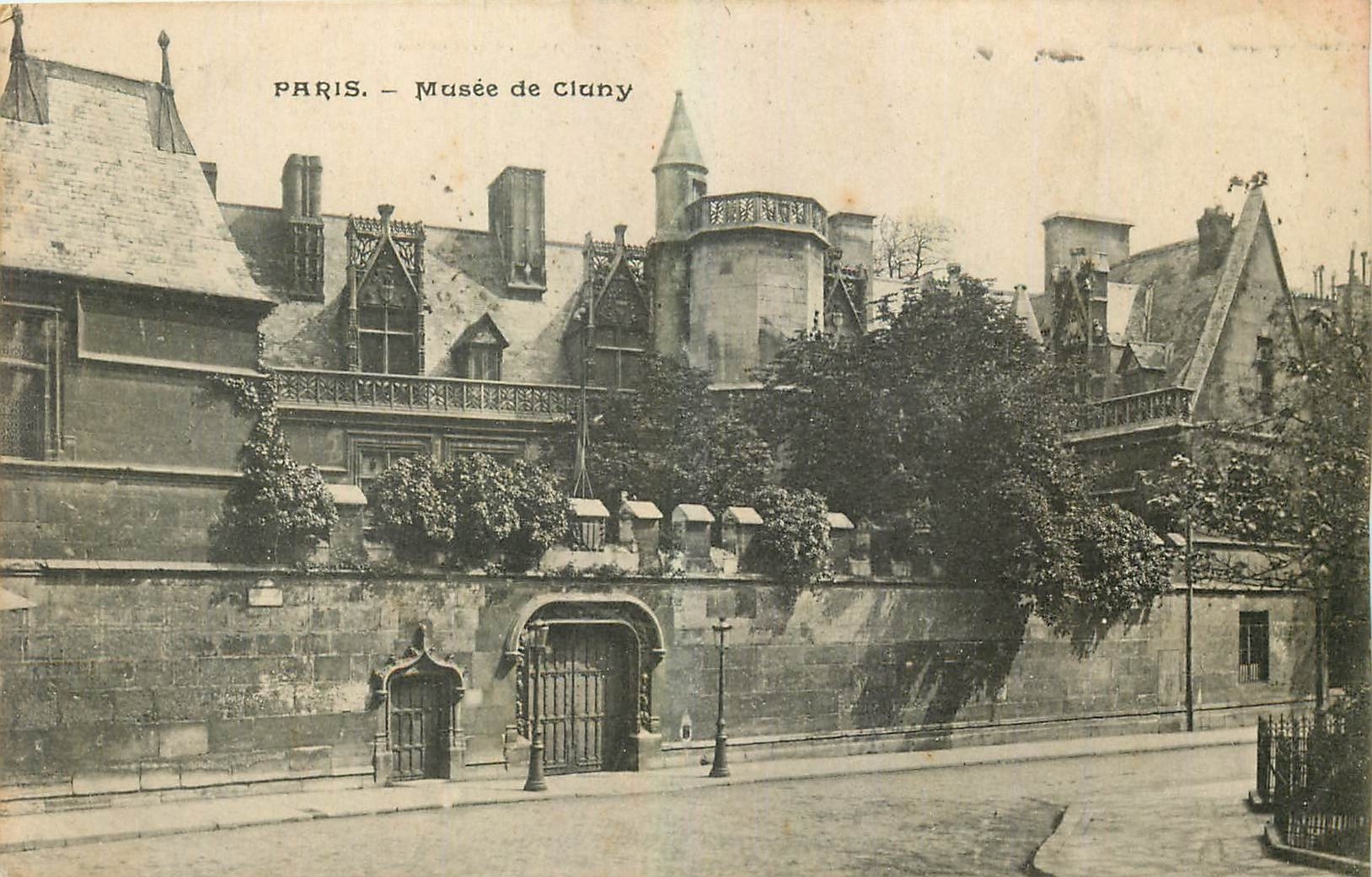 CPA Paris Musee de Cluny 