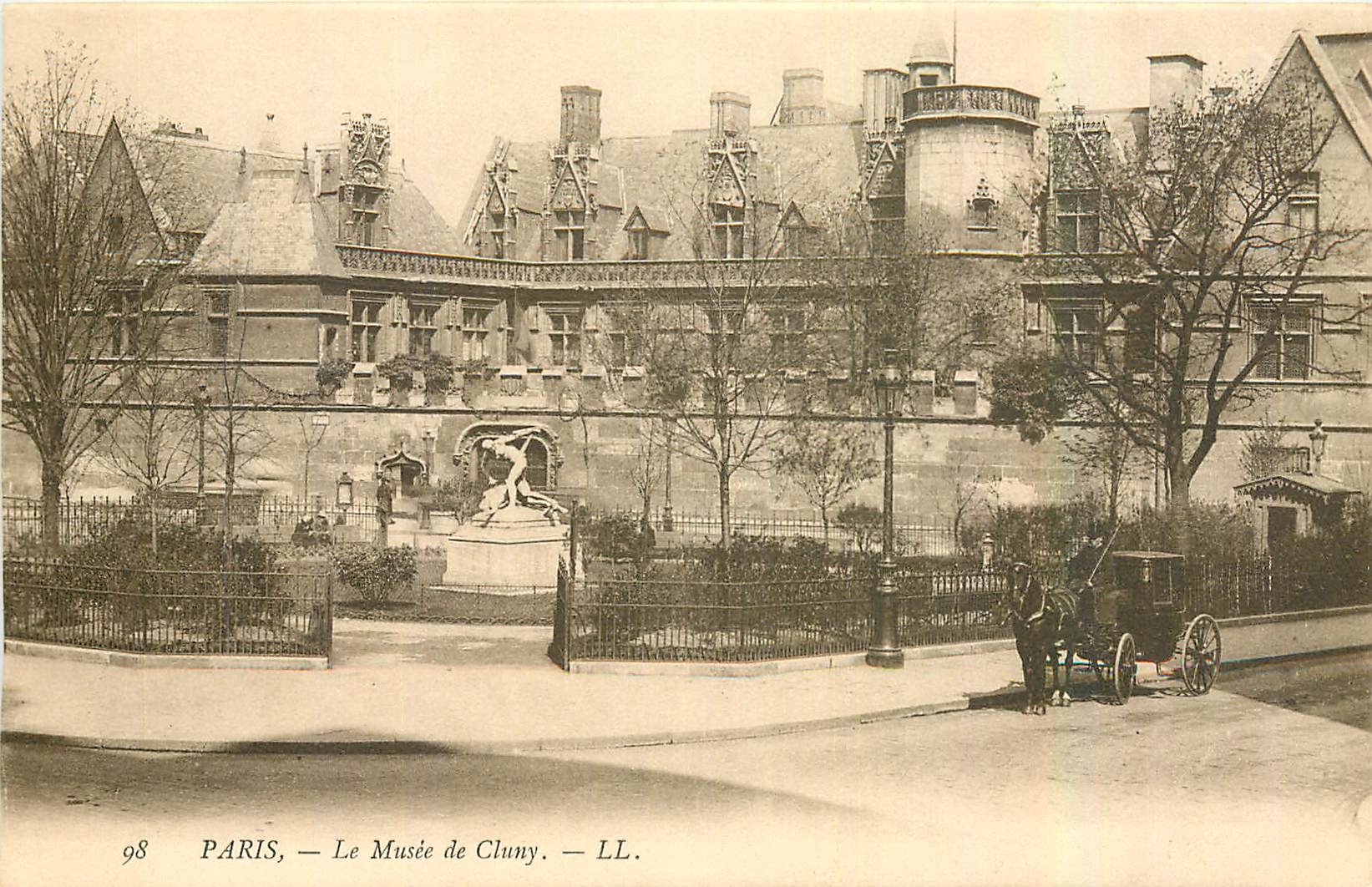 CPA Paris Le Musee de Cluny 