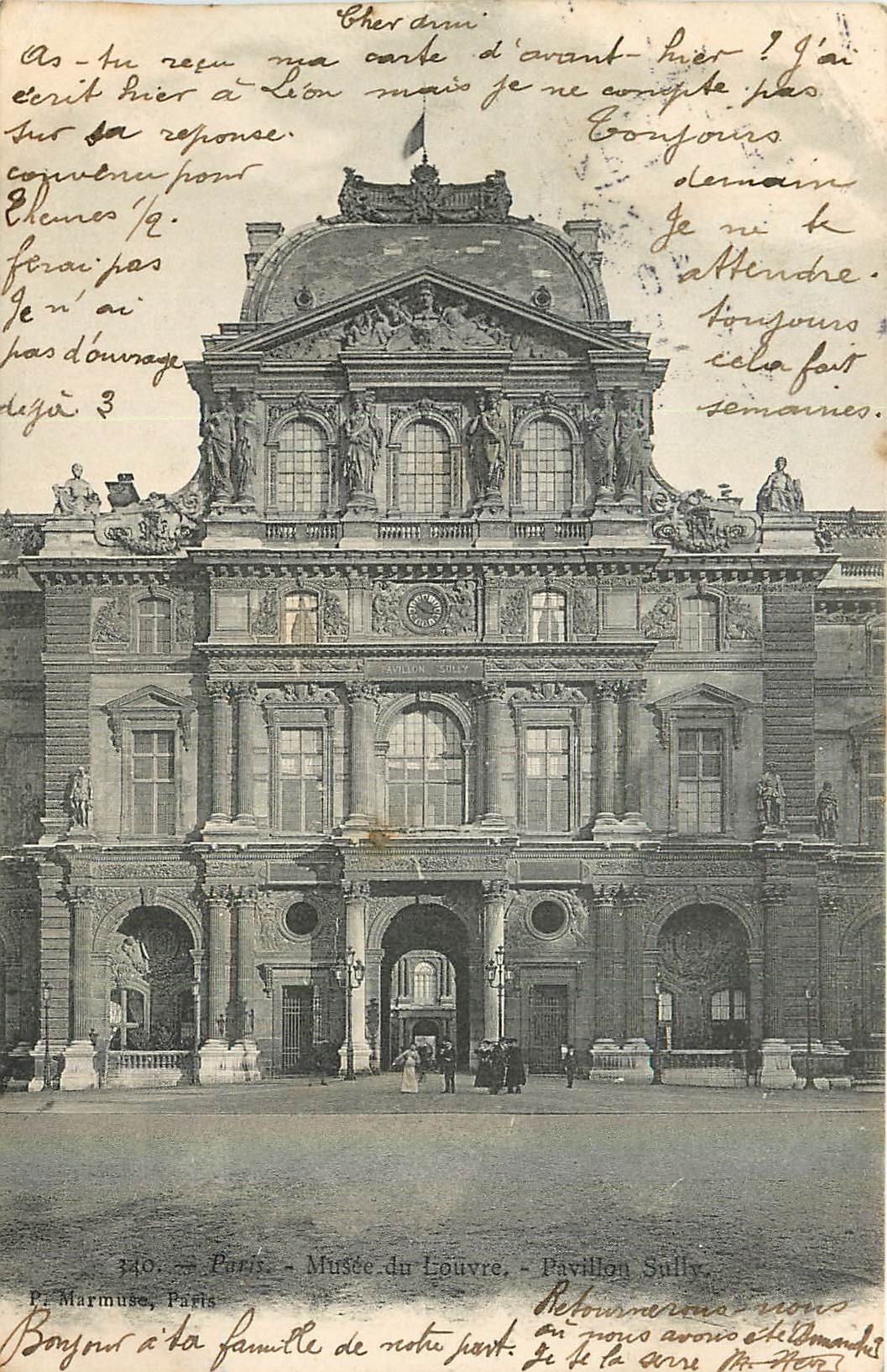 CPA Paris Musee de Louvre 