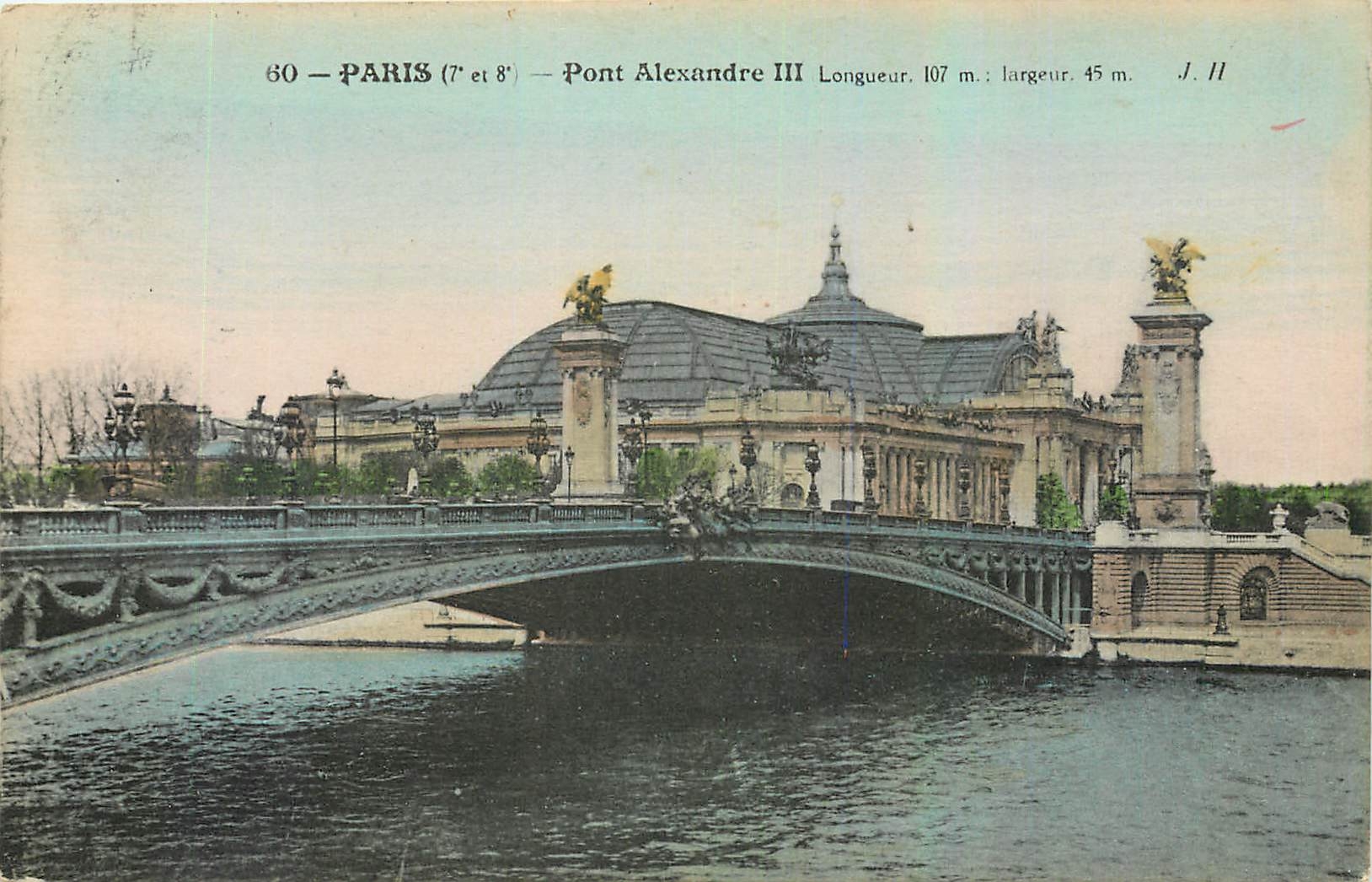 CPA Paris Pont Alexandre III 