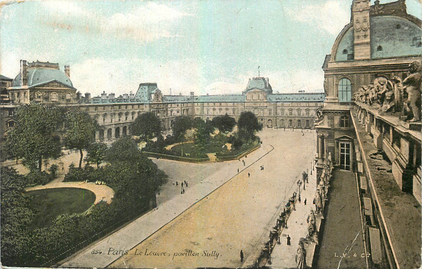CPA Paris Le Louvre 