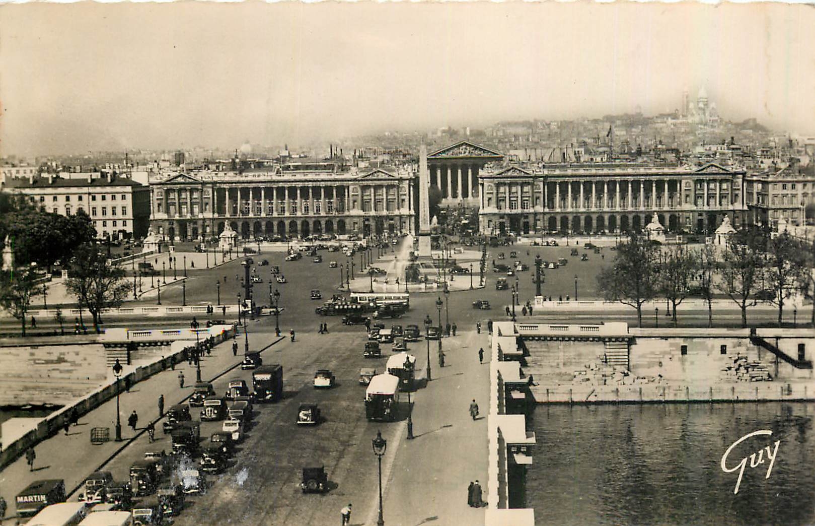 CPA Paris et ses Merveilles Pont et place de la Concorde