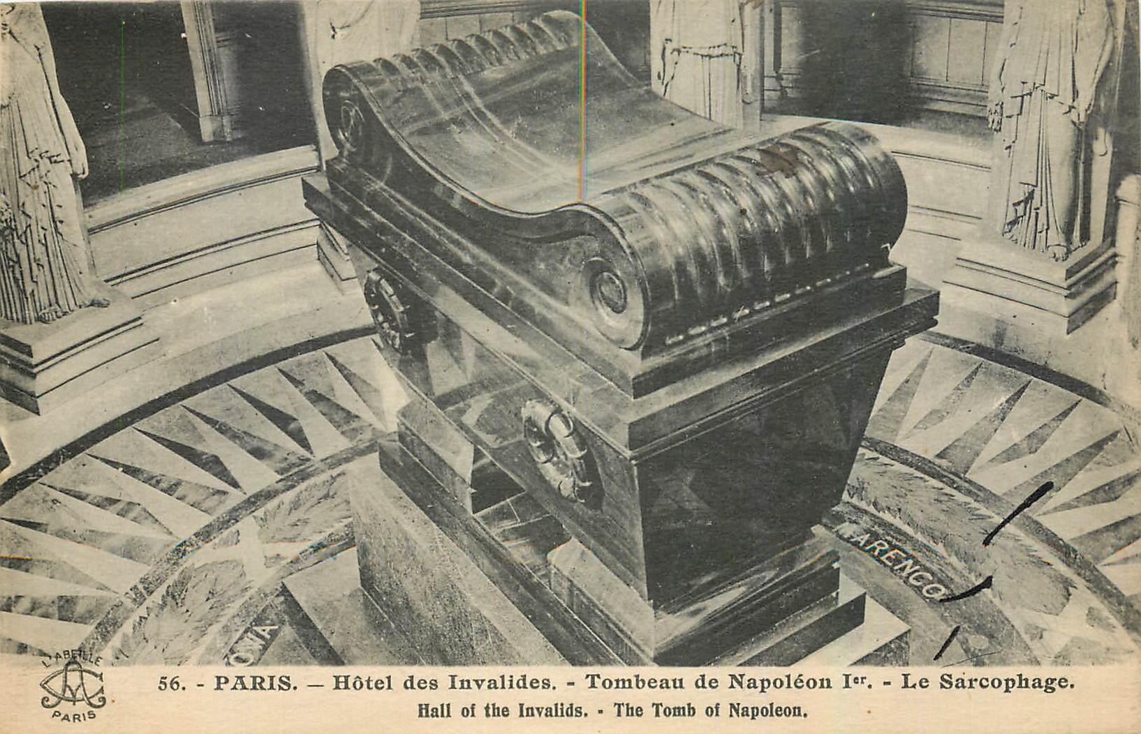 CPA Paris Hotel des Invalides Tombeau de Napoleon I Le Sacrophage 