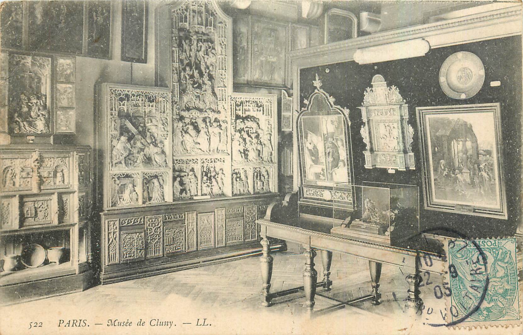 CPA Paris Musee de Cluny 