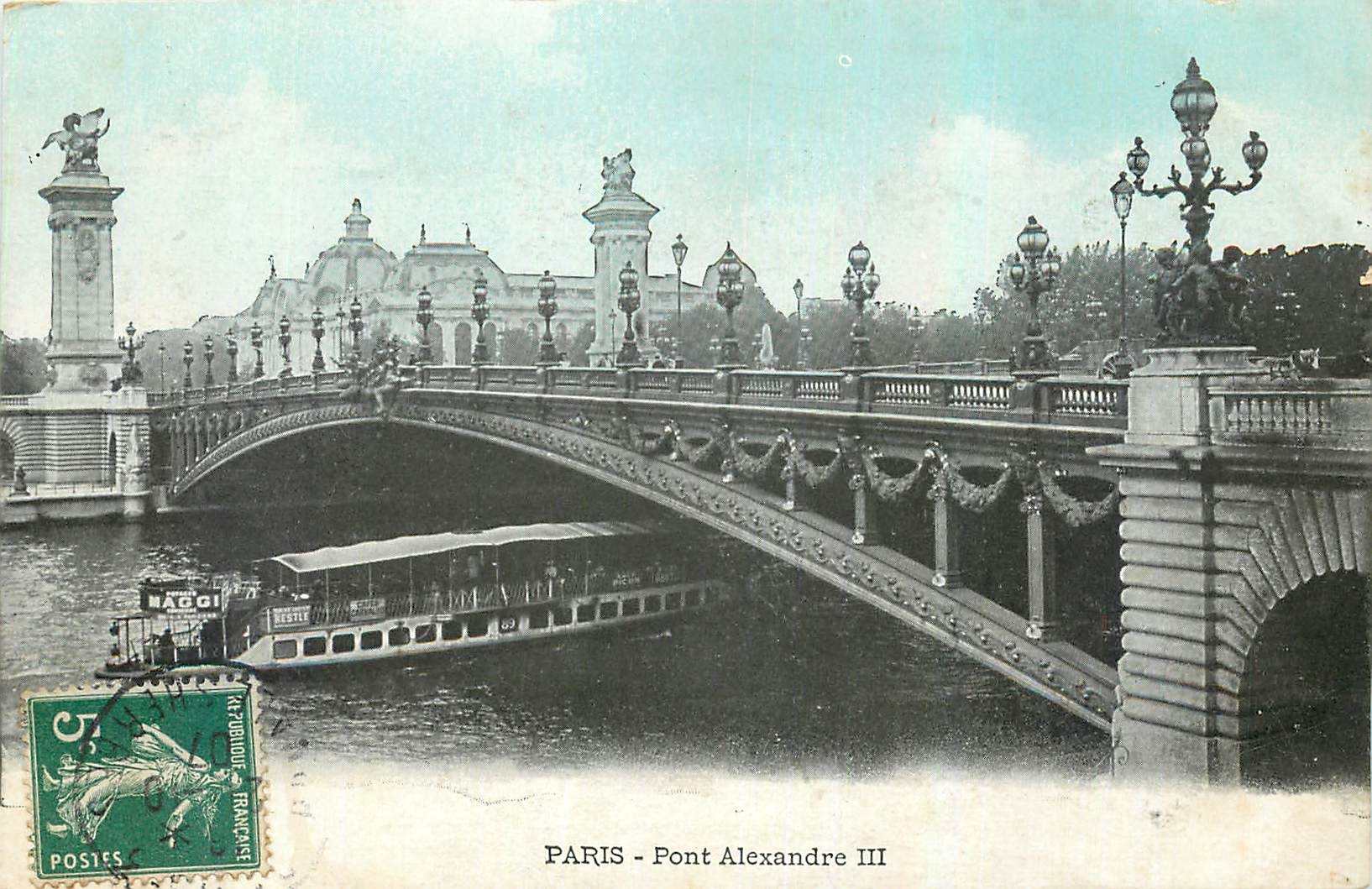 CPA Paris Pont Alexandre III 