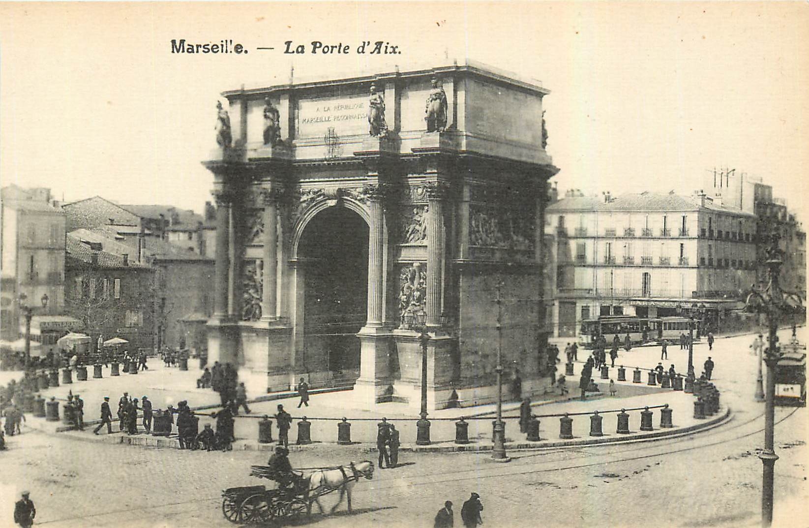 CPA Marseille La Porte d'Aix 