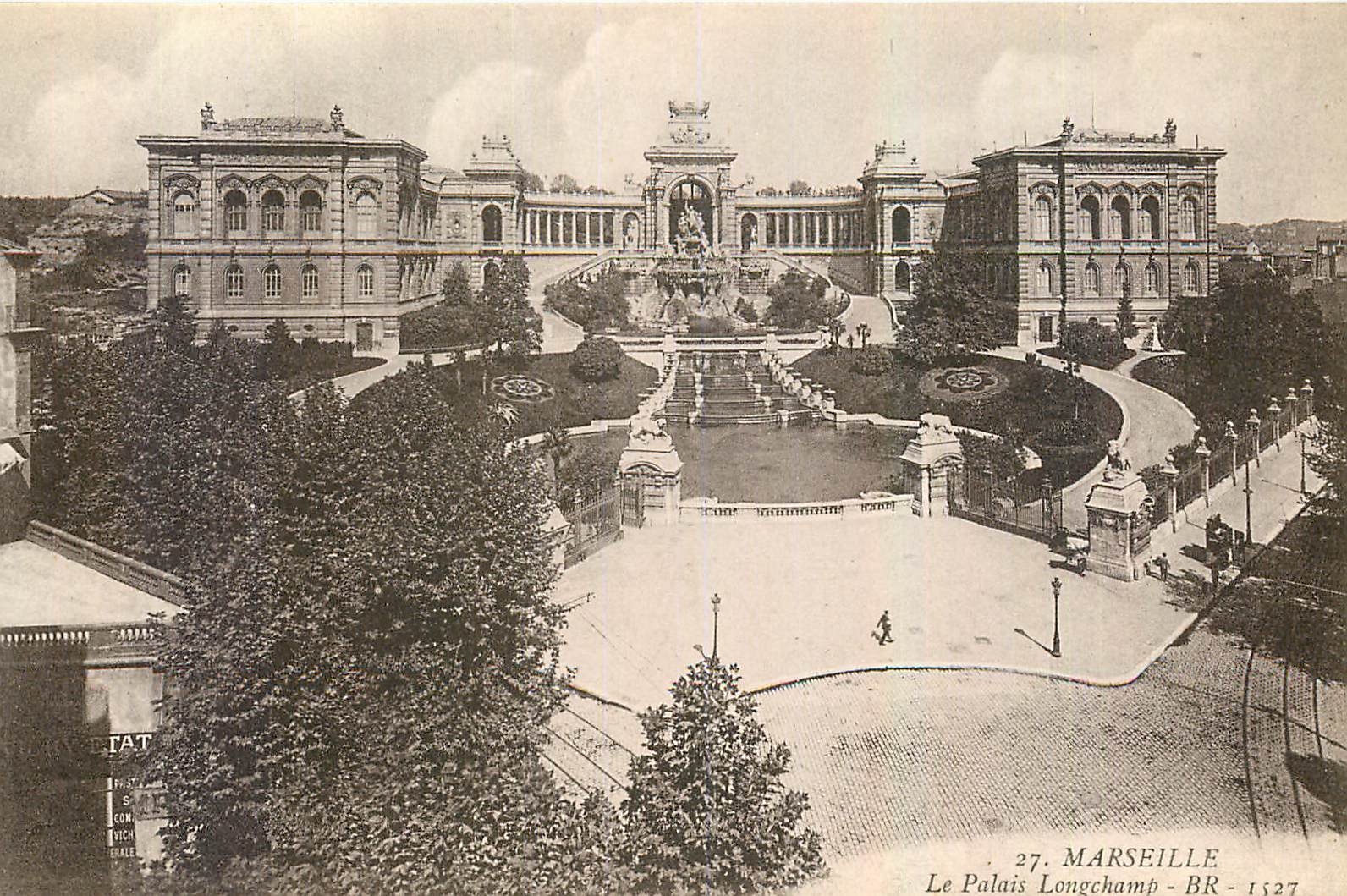 CPA Marseille Le Palais Longchamp 