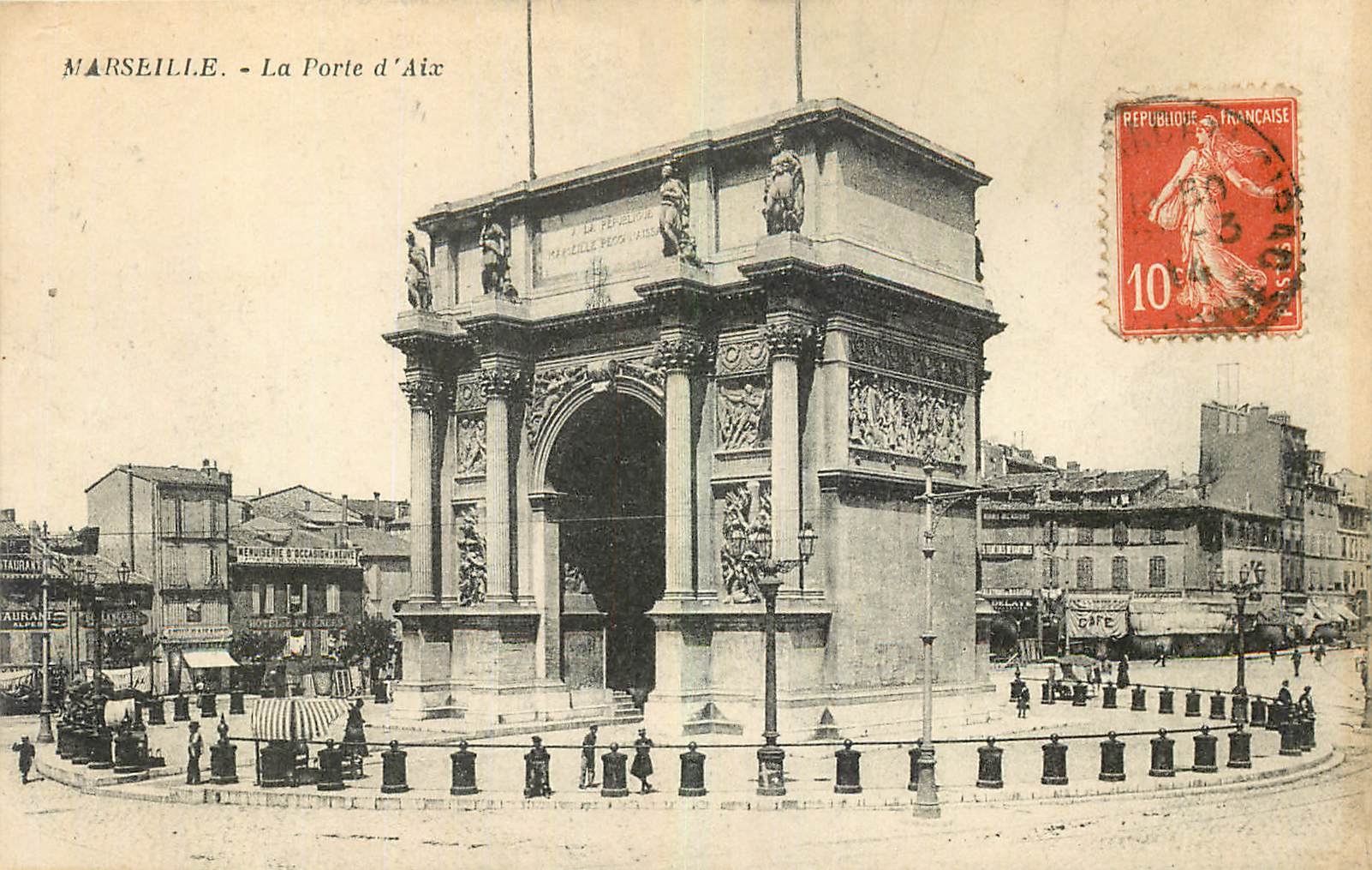 CPA Marseille La Porte d'Aix 