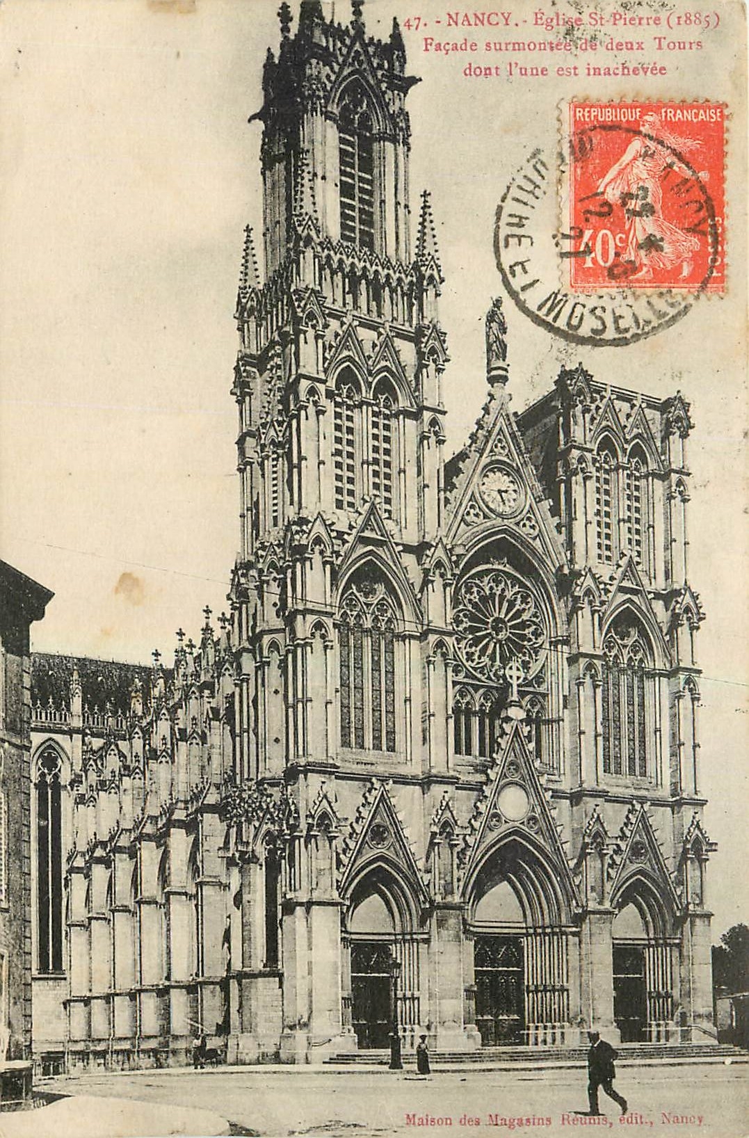 CPA Nancy Eglise St Pierre 
