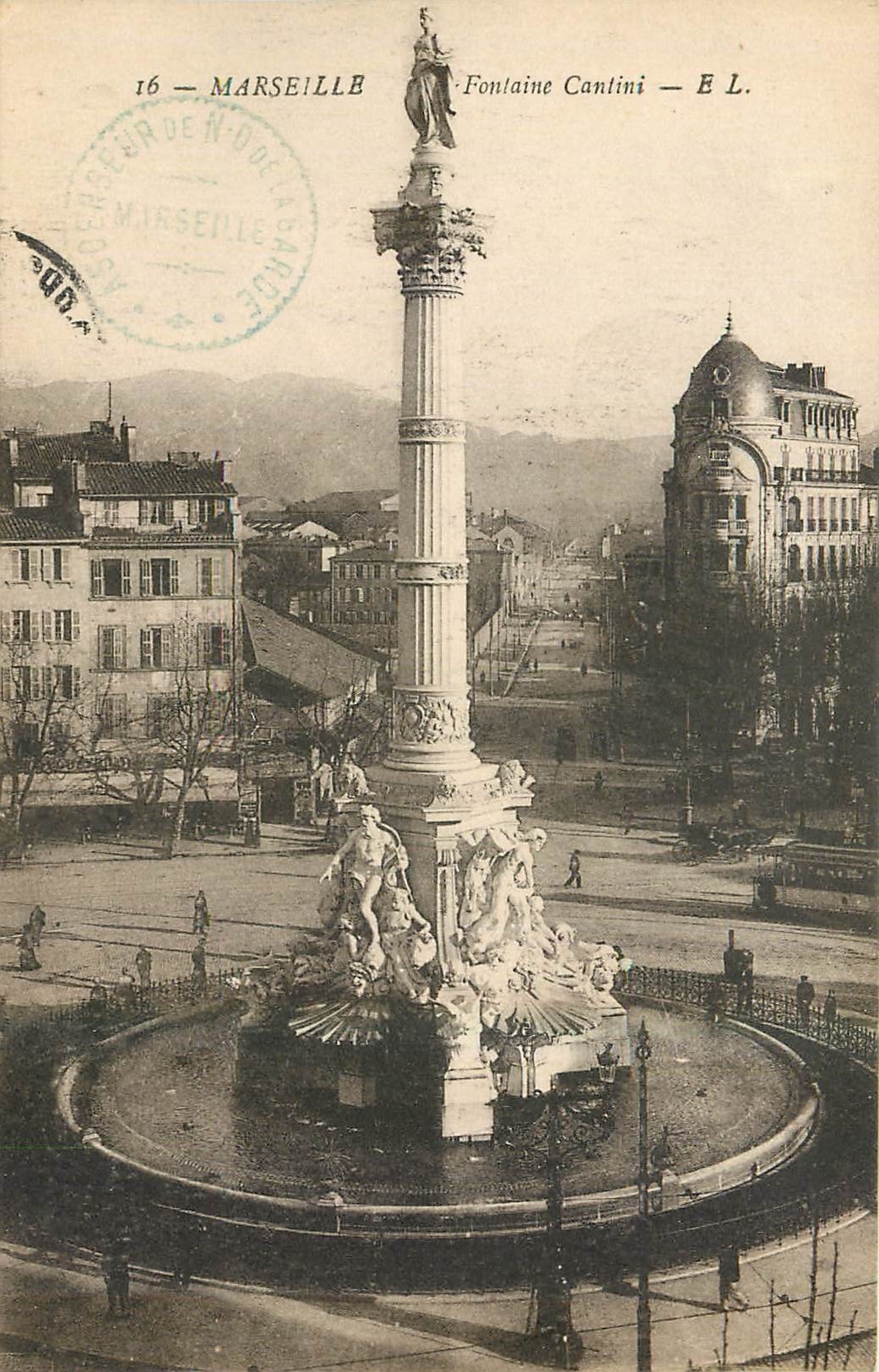 CPA Marseille Fontaine Cantini 