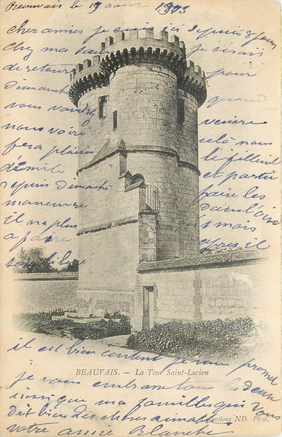 CPA Beauvais La Tour Saint Lucien 