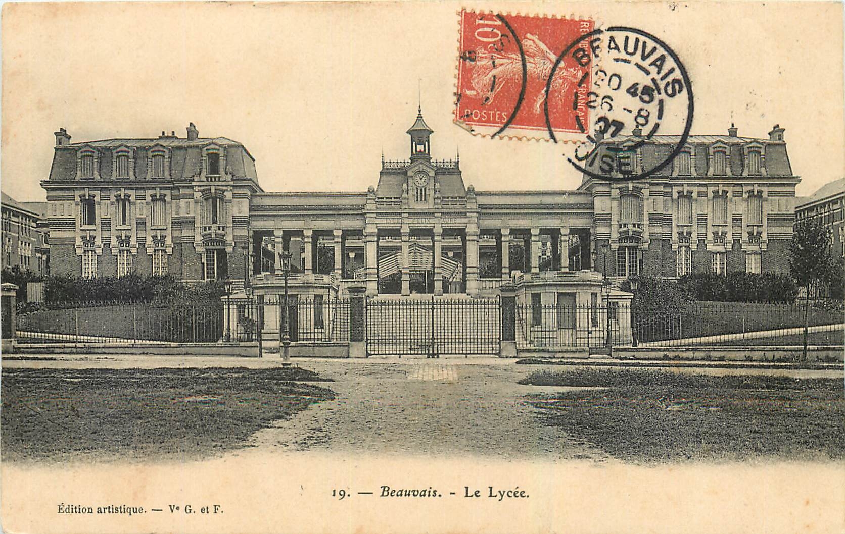 CPA Beauvais Le Lycee 