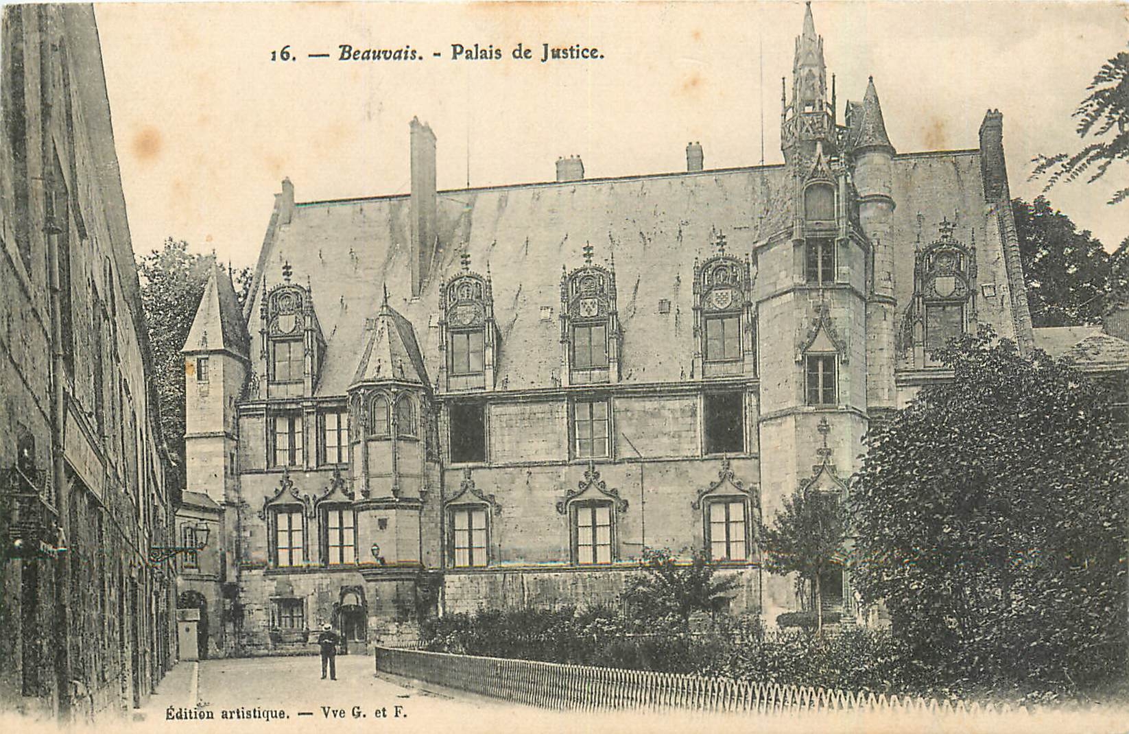 CPA Beauvais Palais de Justice 