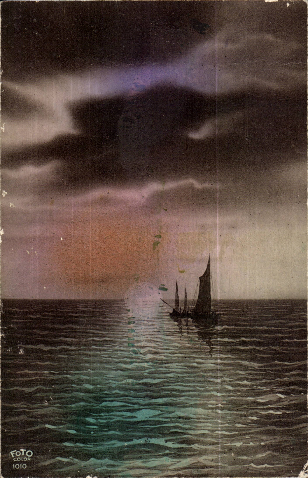 CPA Fantasy Landscape and boat