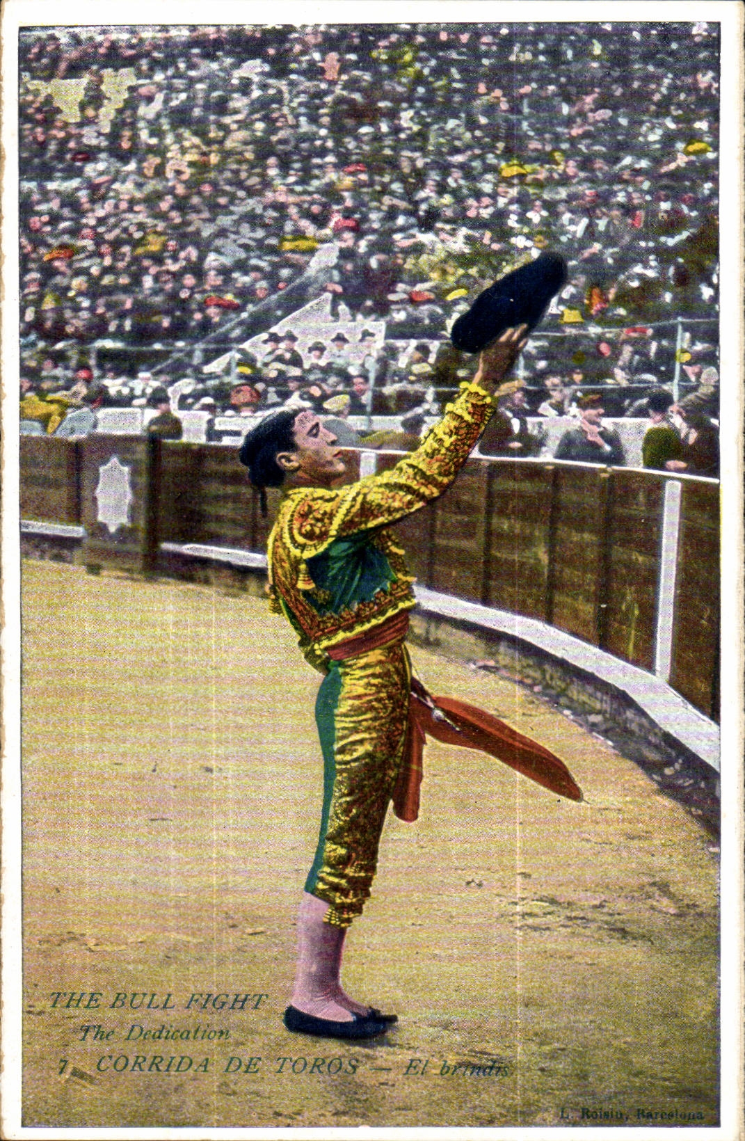 CPA the bulldozer fight Bullfight of Toros (bull)