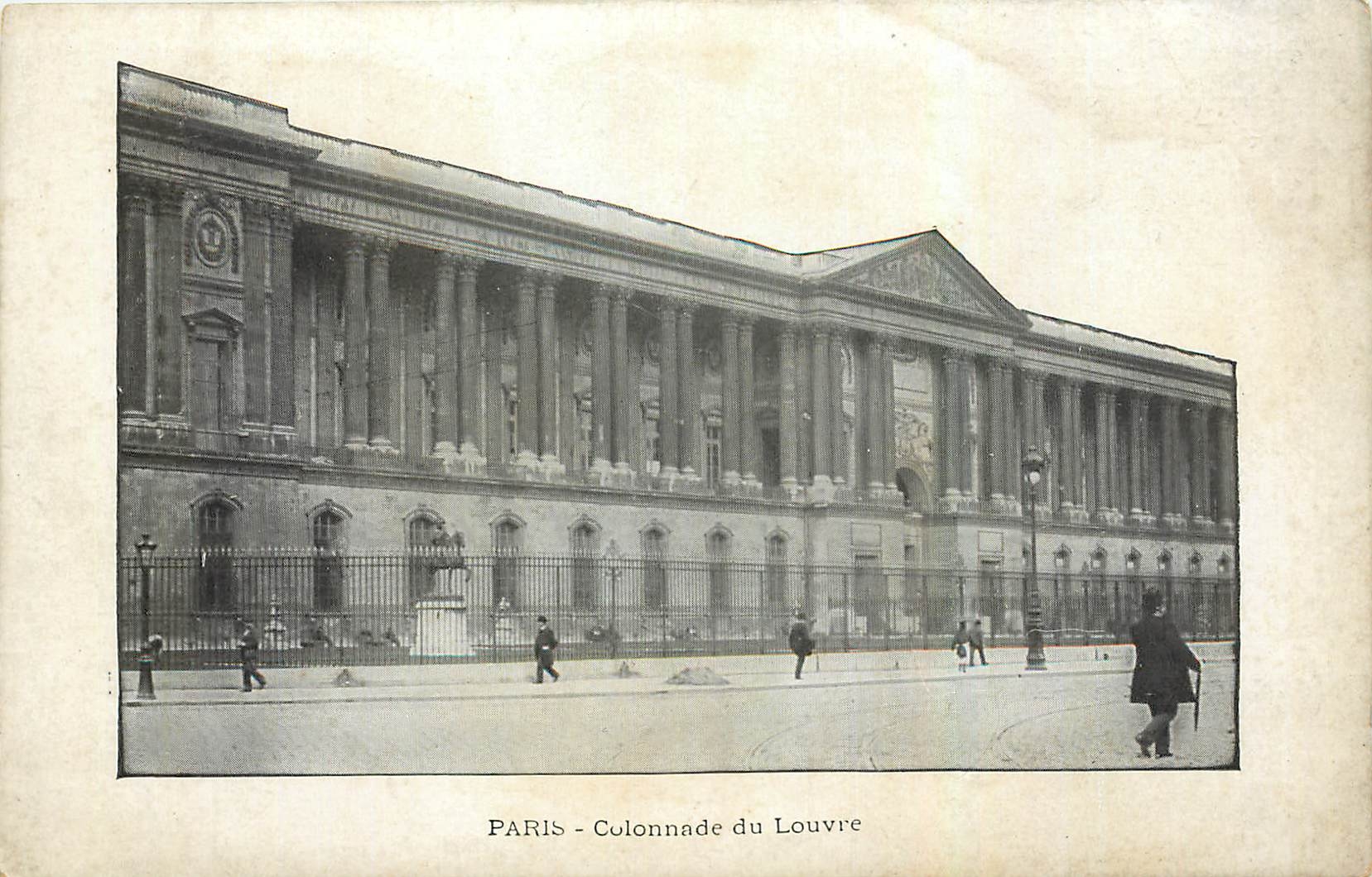 CPA Paris Colonnade du Louvre 