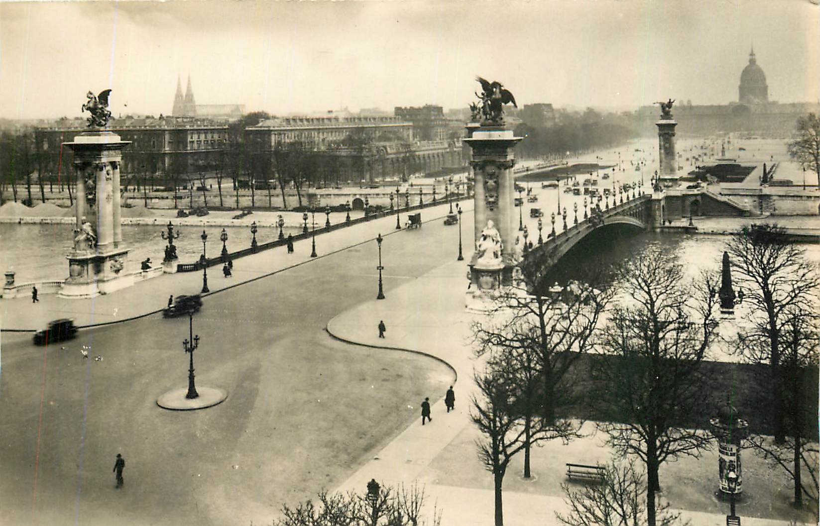 CPA Paris Le Pont Alexandre III 