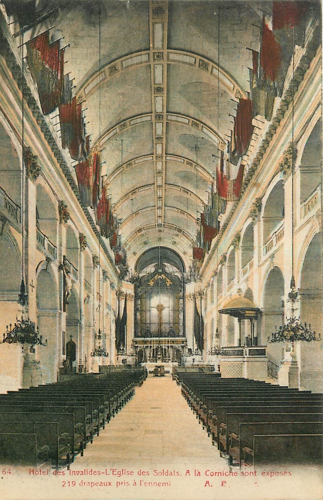 CPA Hotel des Invalides l'Eglise des Soldats 