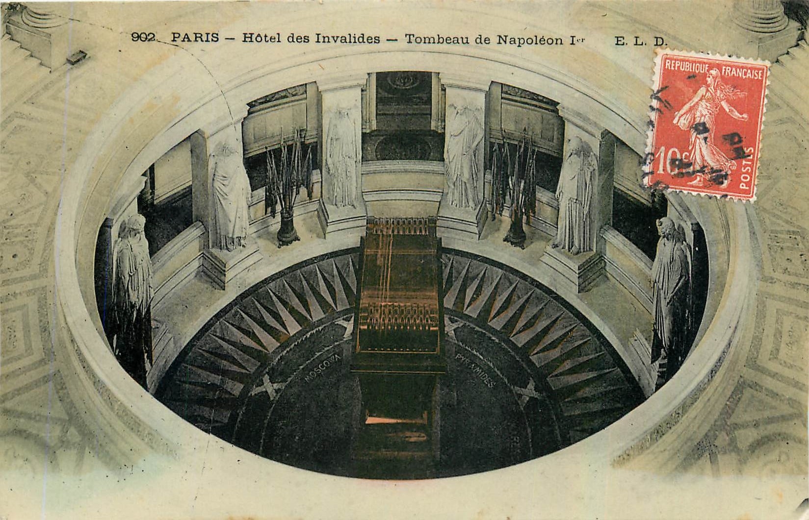 CPA Paris Hotel des Invalides Tombeau de Napoleon I 