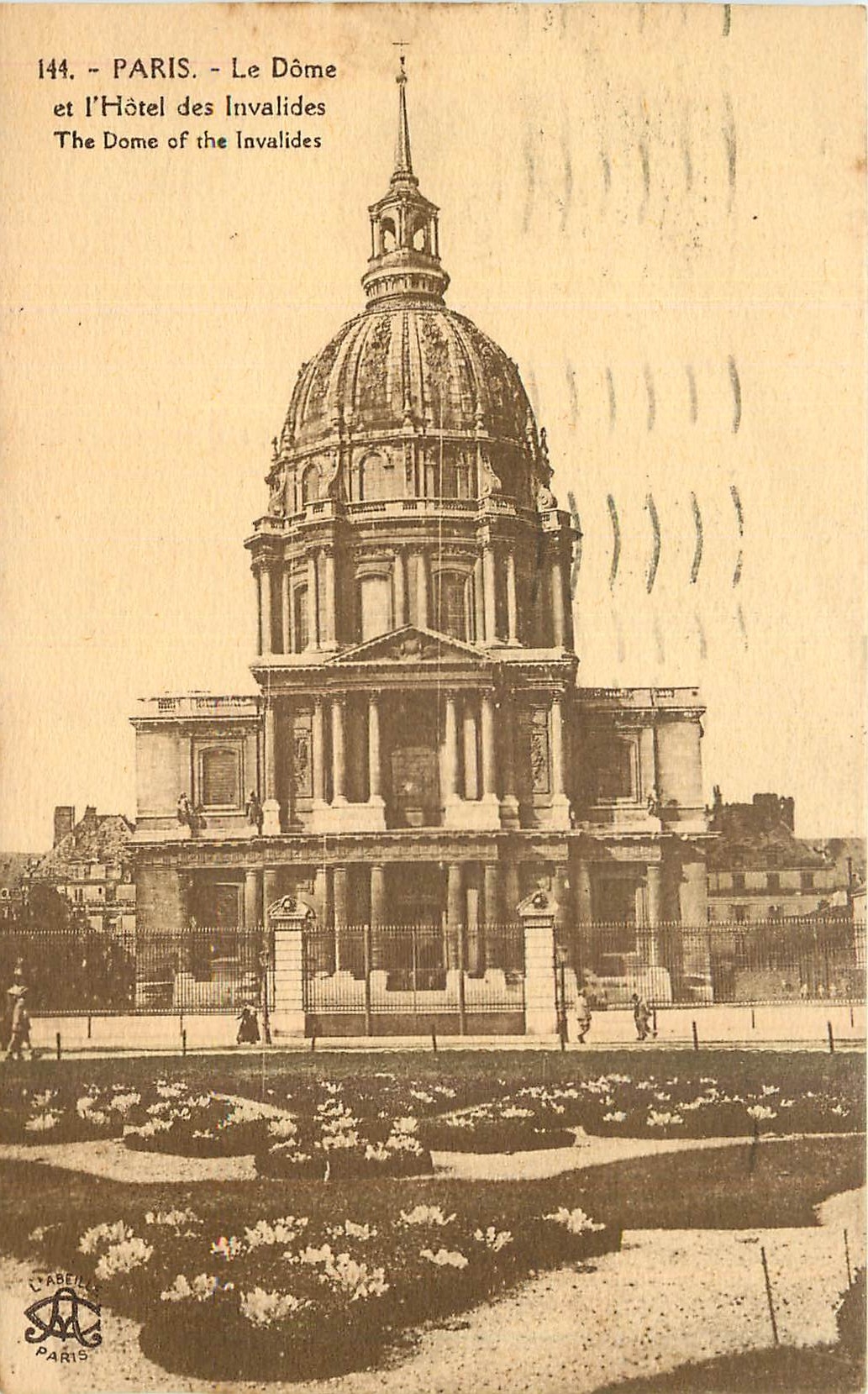 CPA Paris le Dome et l'Hotel des Invalides 