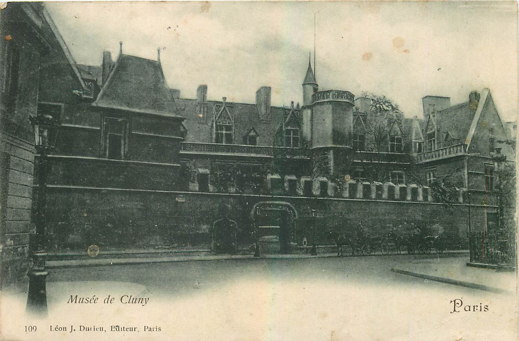 CPA Musee de Cluny Paris 
