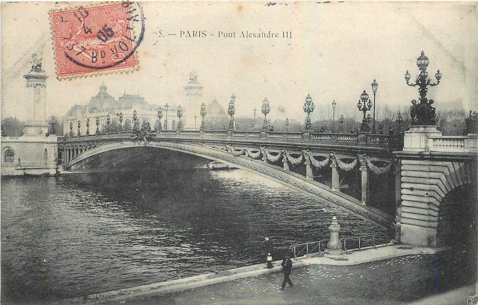 CPA Paris Pont Alexandre III 