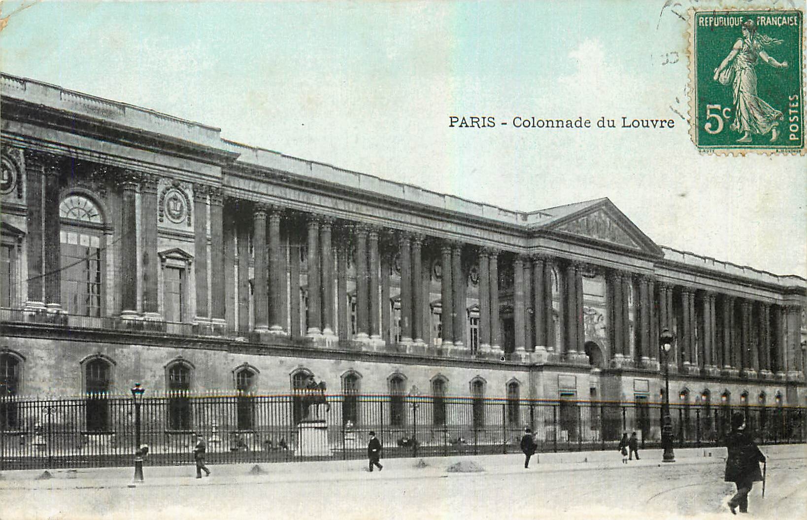 CPA Paris Colonnade du Louvre 