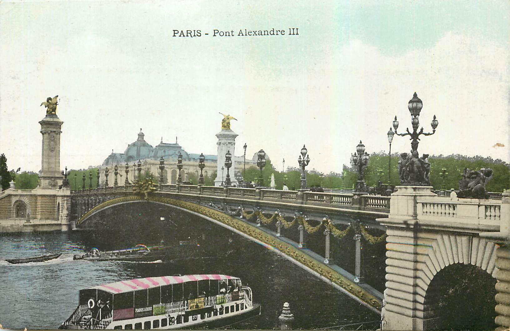 CPA Paris Pont Alexandre III 