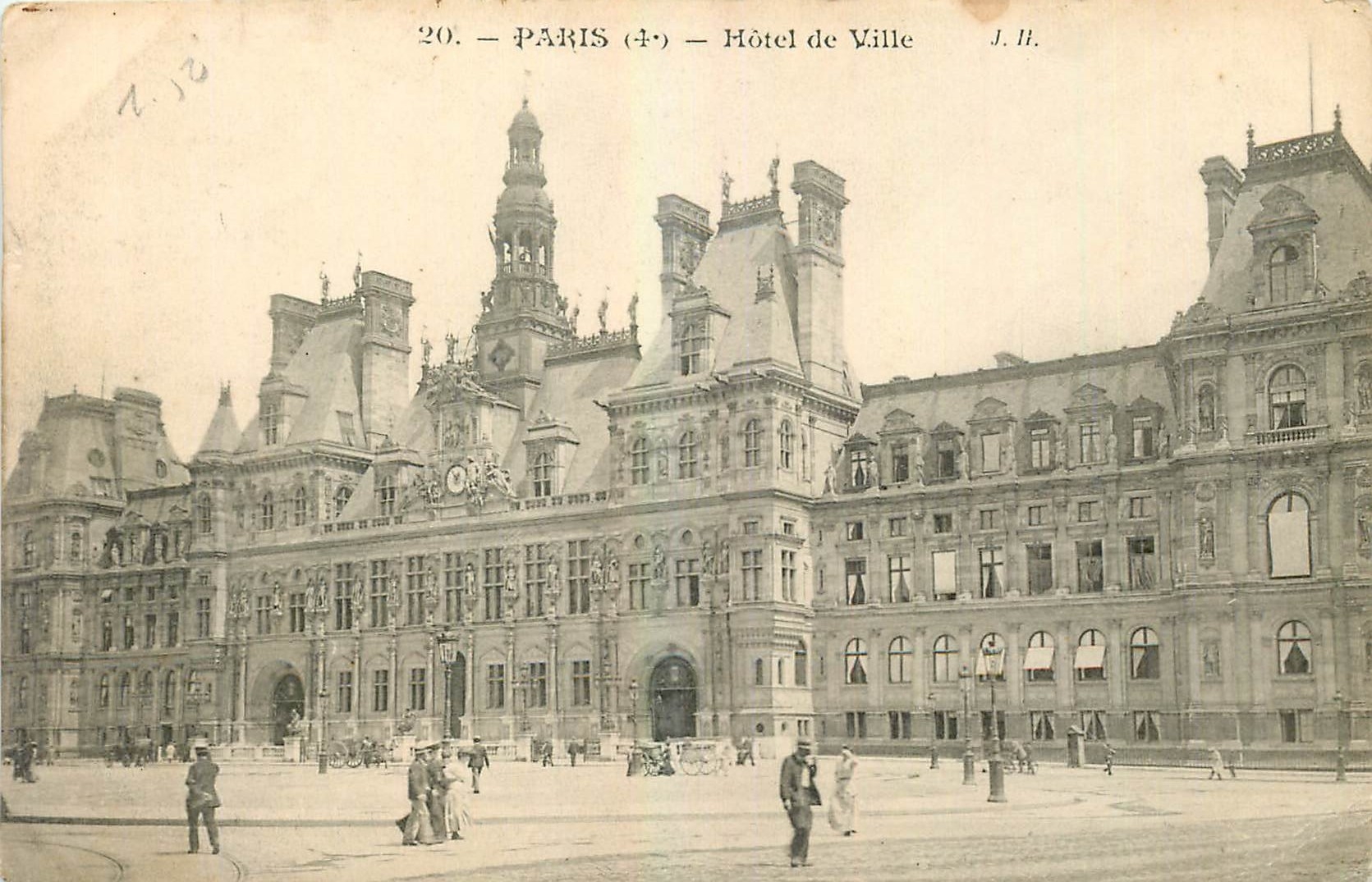 CPA Paris Hotel de Ville