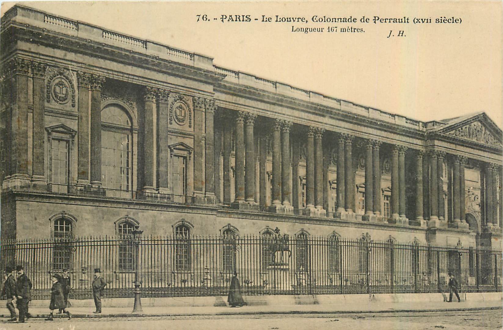 CPA Paris le Louvre Colonnade de Perrault