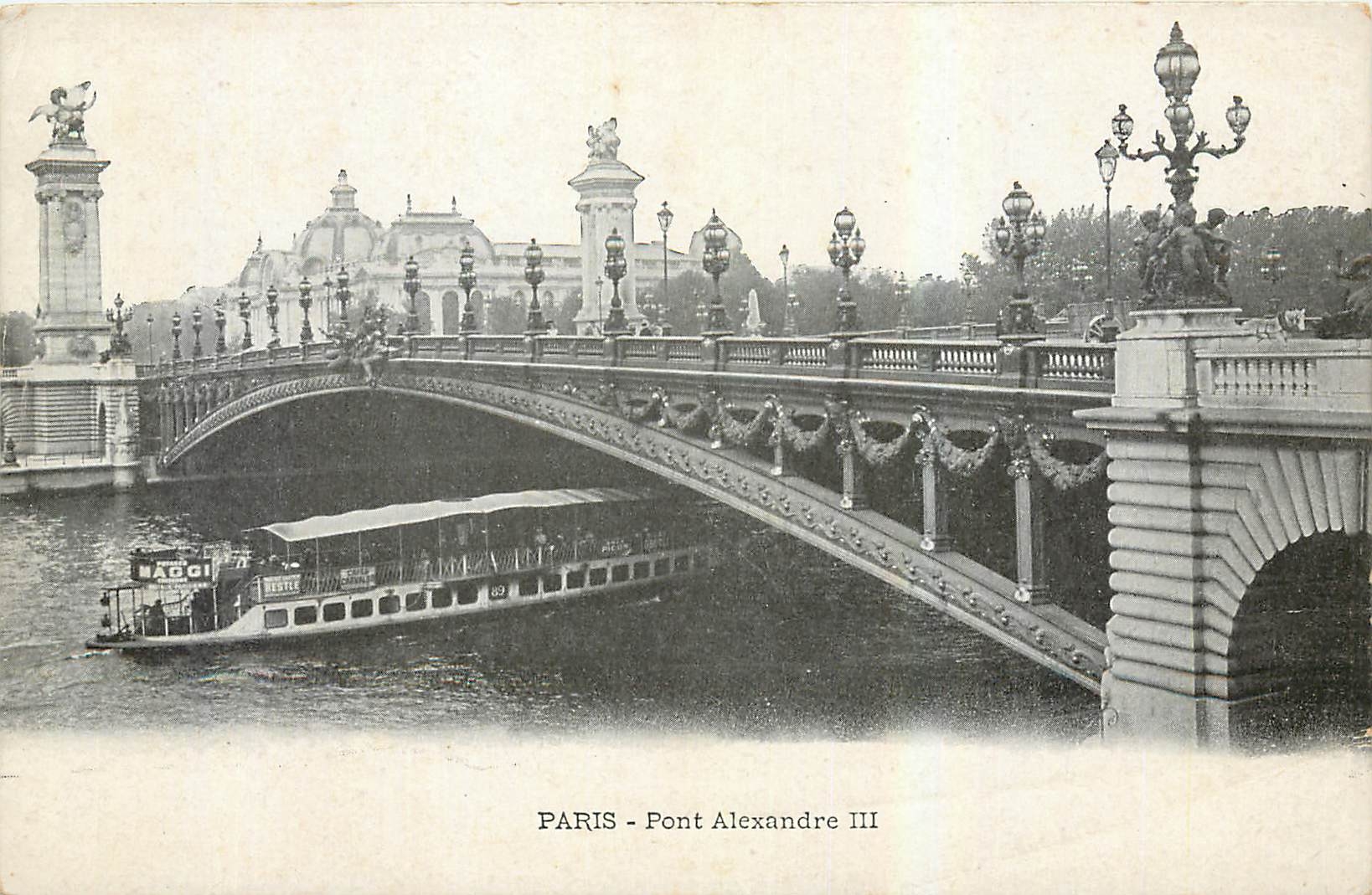 CPA Paris Pont Alexandre III 