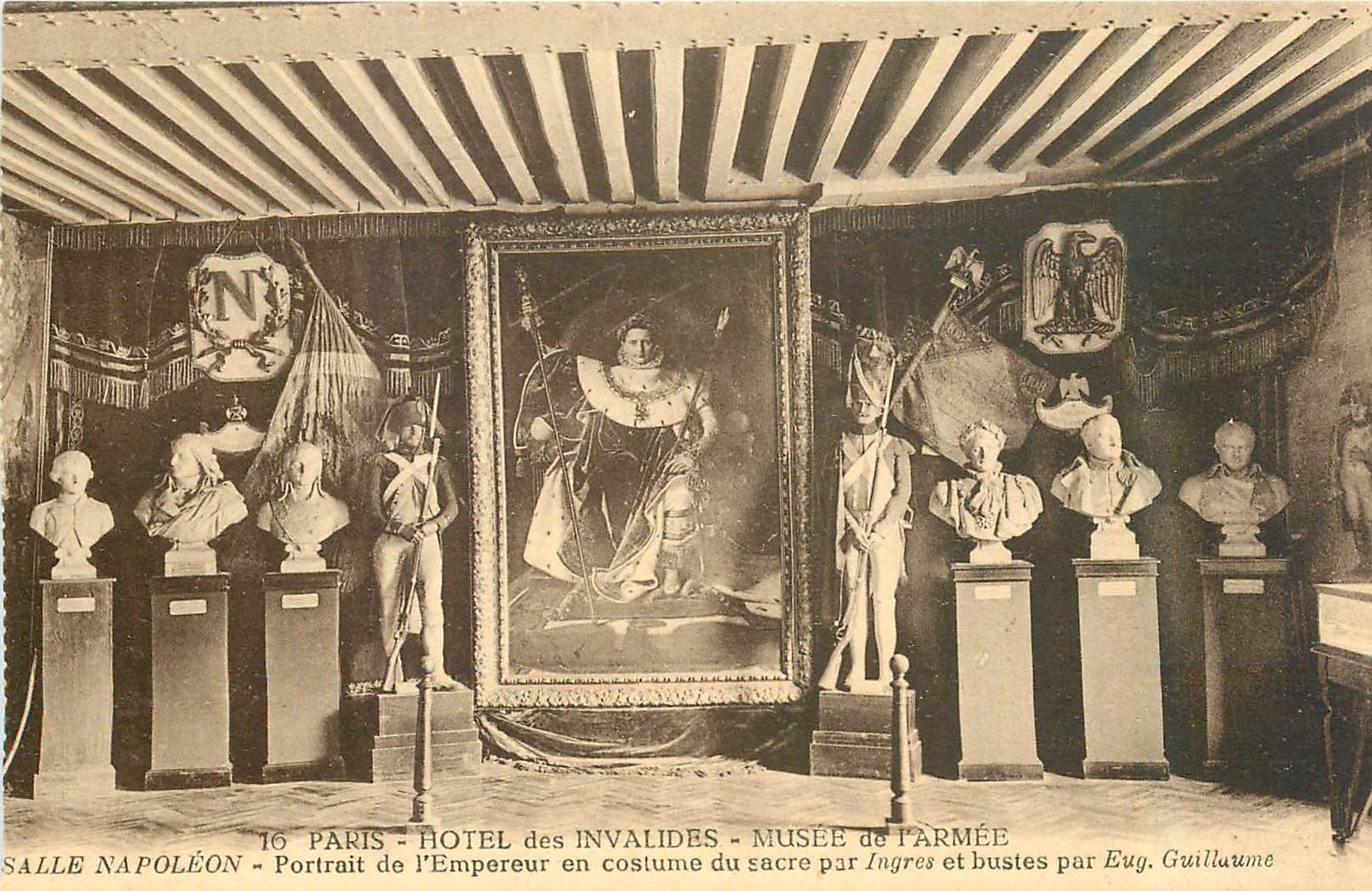CPA Paris Hotel des Invalides Musee de l'Armee Salle Napoleon