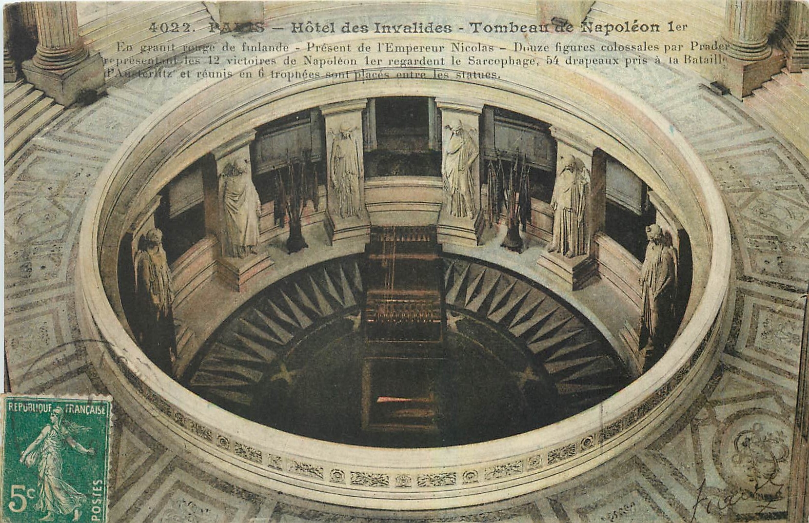 CPA Paris Hotel des Invalides Tombeau de Napoleon I 