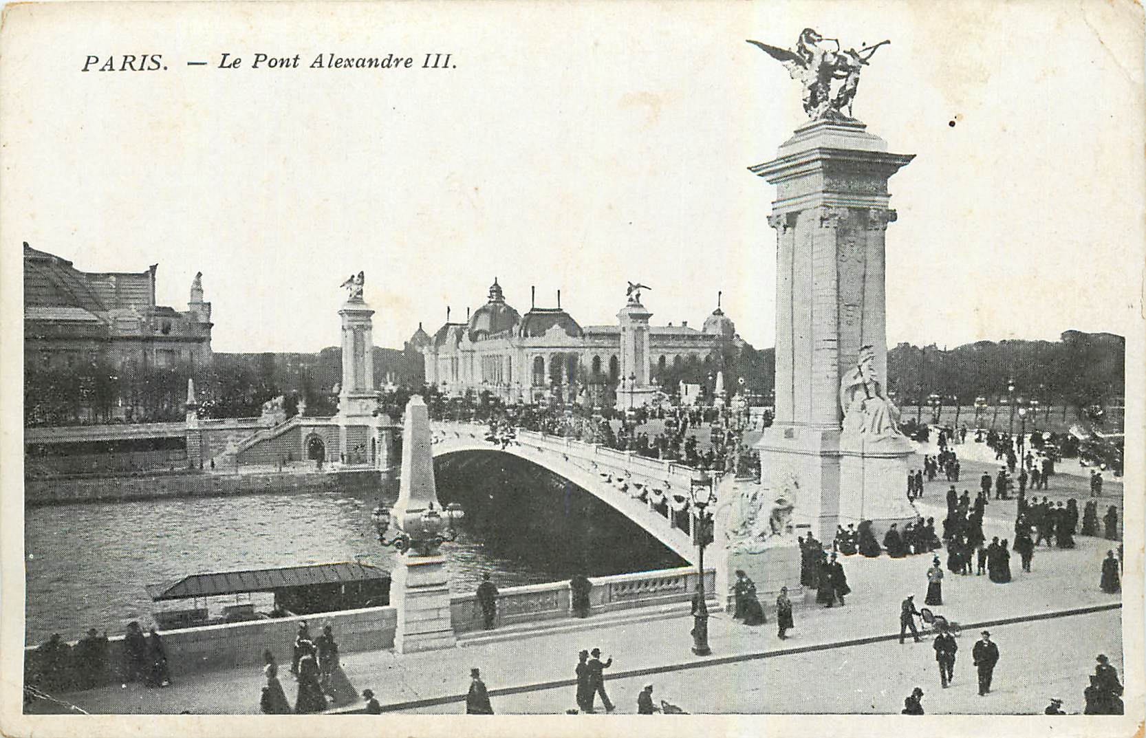 CPA Paris Le Pont Alexandre III 