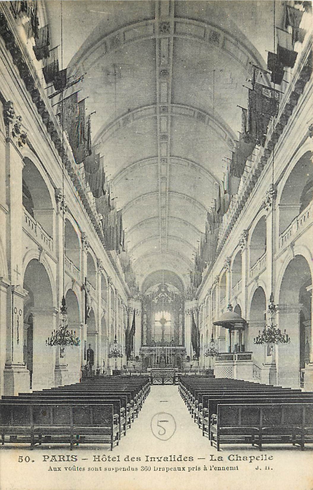 CPA Paris Hotel des Invalides La Chapelle