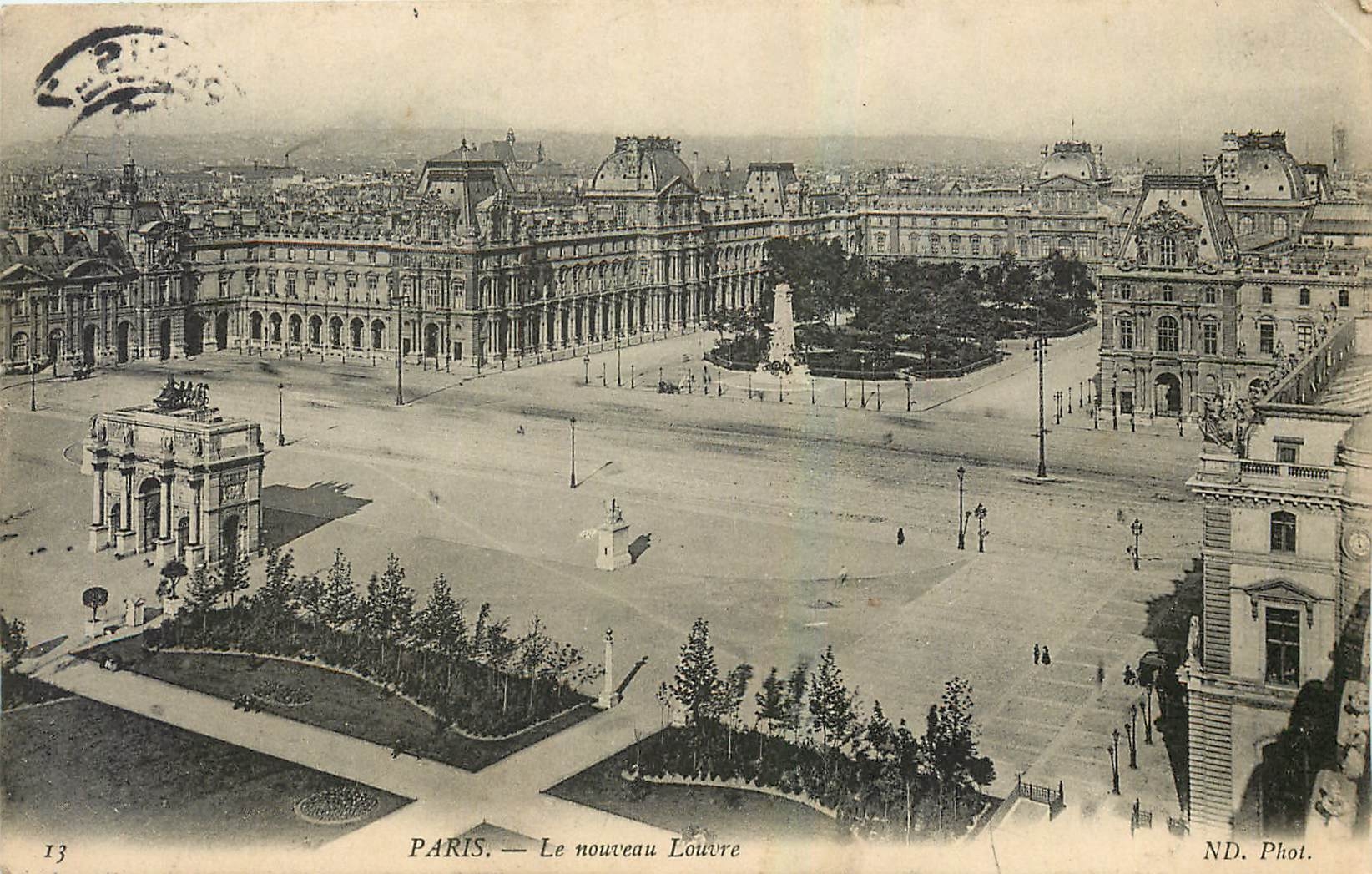 CPA Paris Le nouveau Louvre 