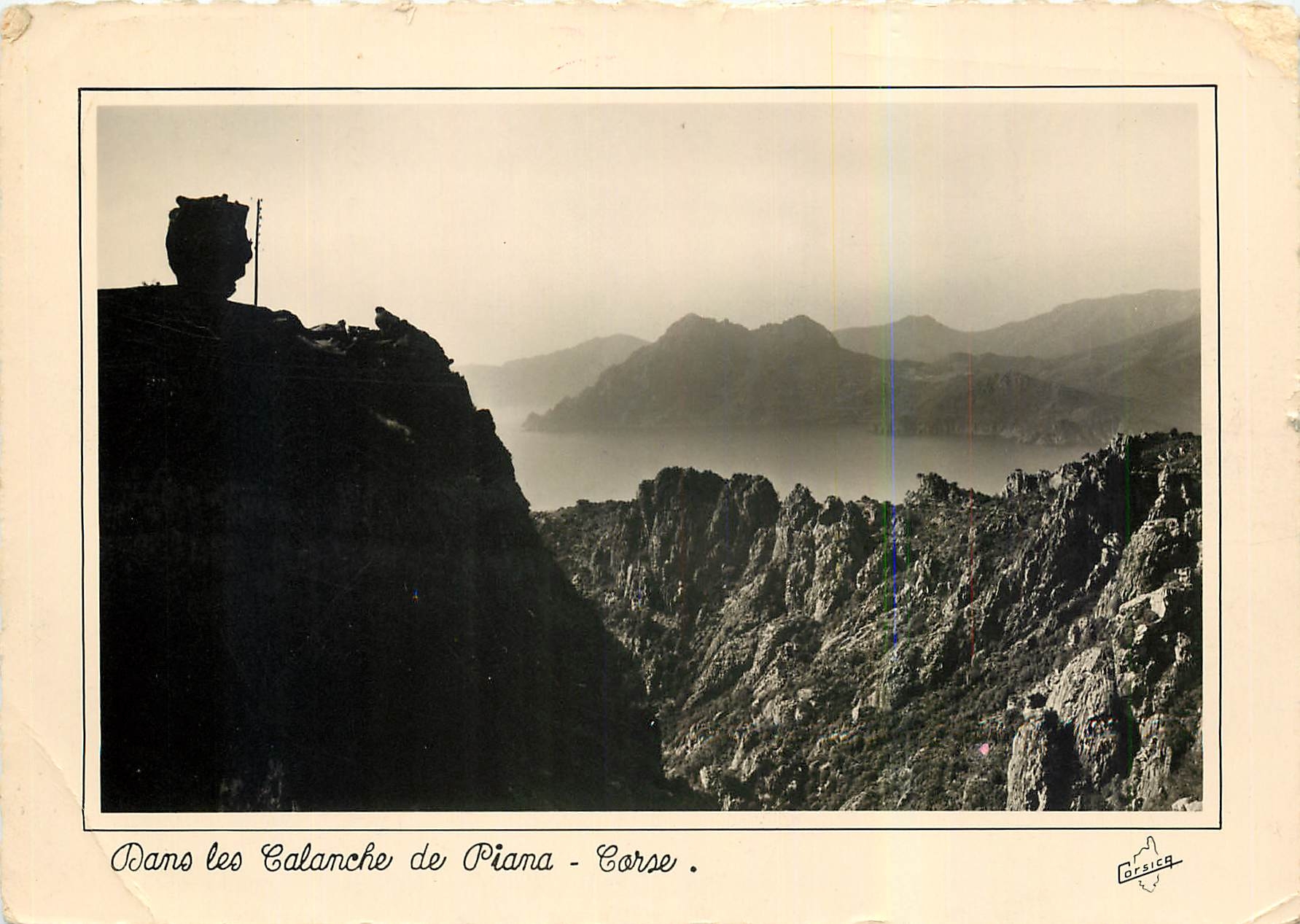 CPM La Corse Ile de Beaute Dans les calanche de Piana 