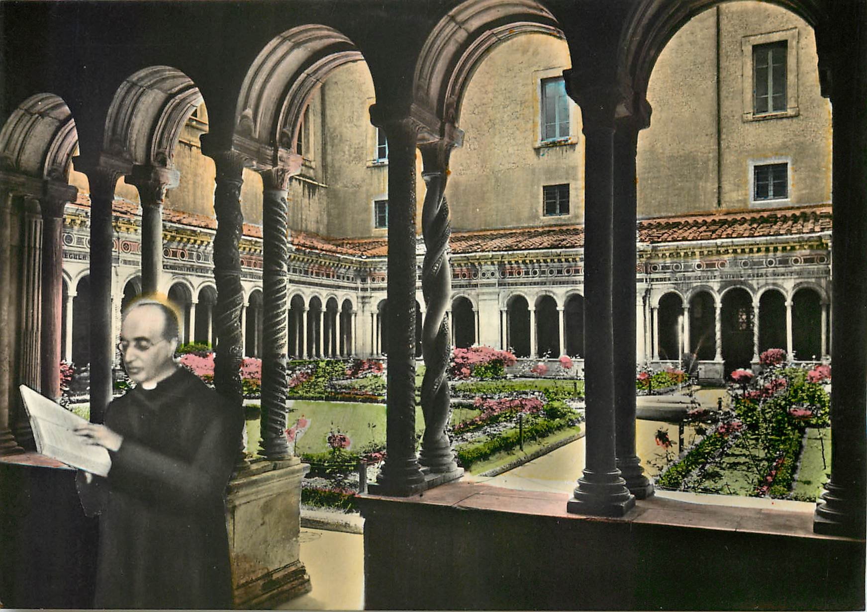 CPM Roma Basilica di S Paolo Chiostro Cosmatesco