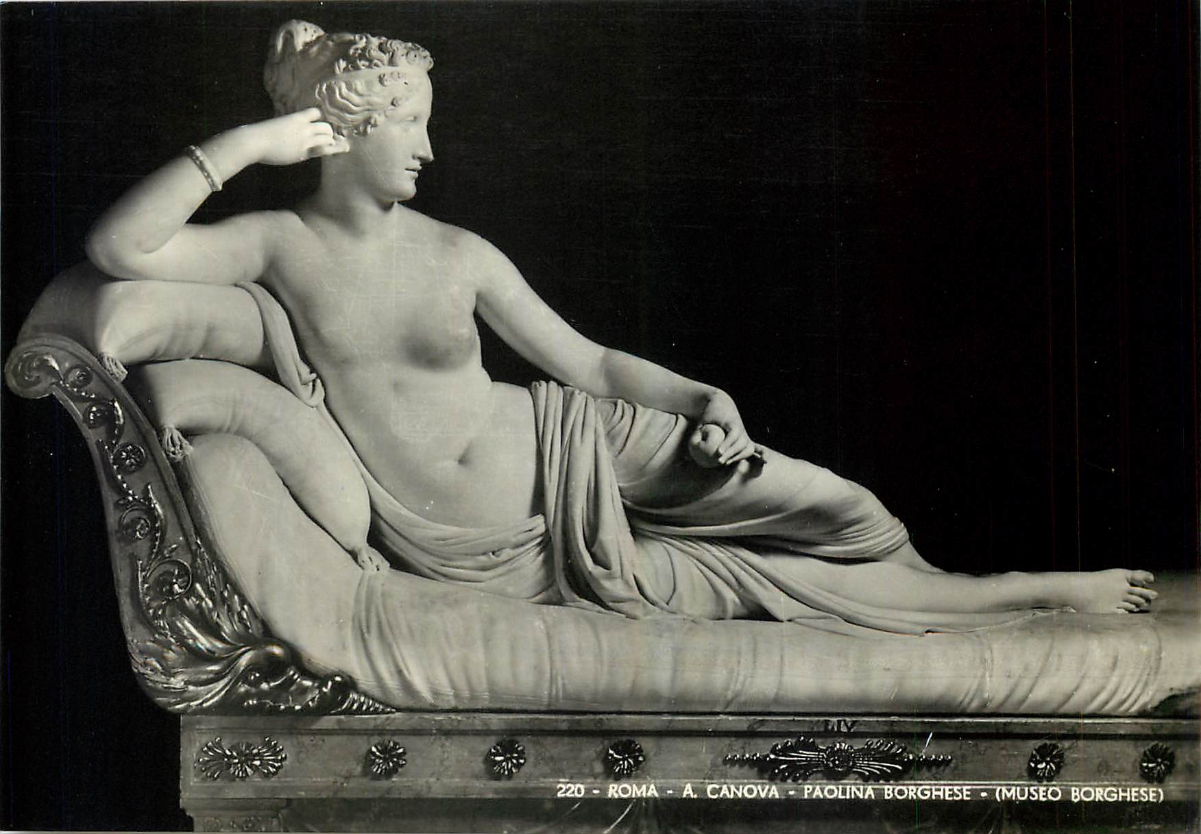 CPM Roma A Canova Paolina Borghese Museo Borghese