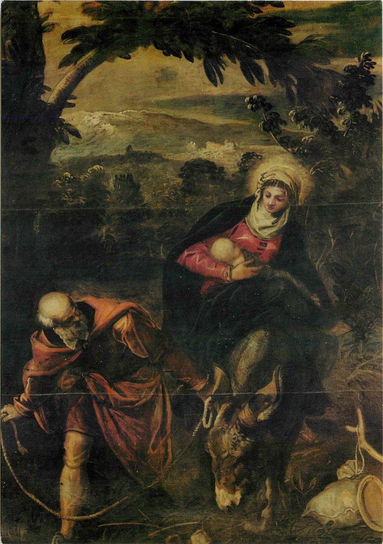 CPM Venezia La Fulle en Egypte detail 