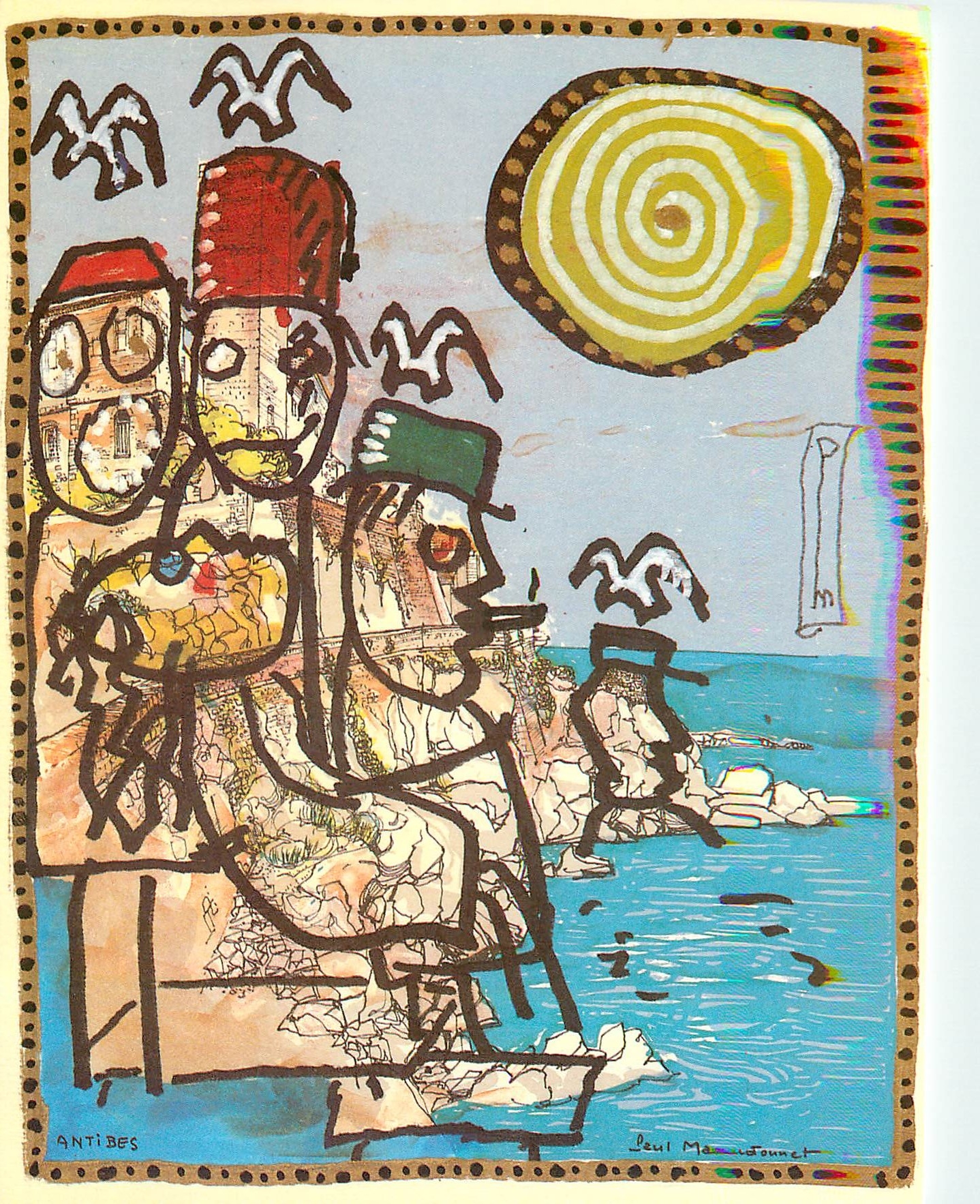 CPM Pierre Marquera Antibes