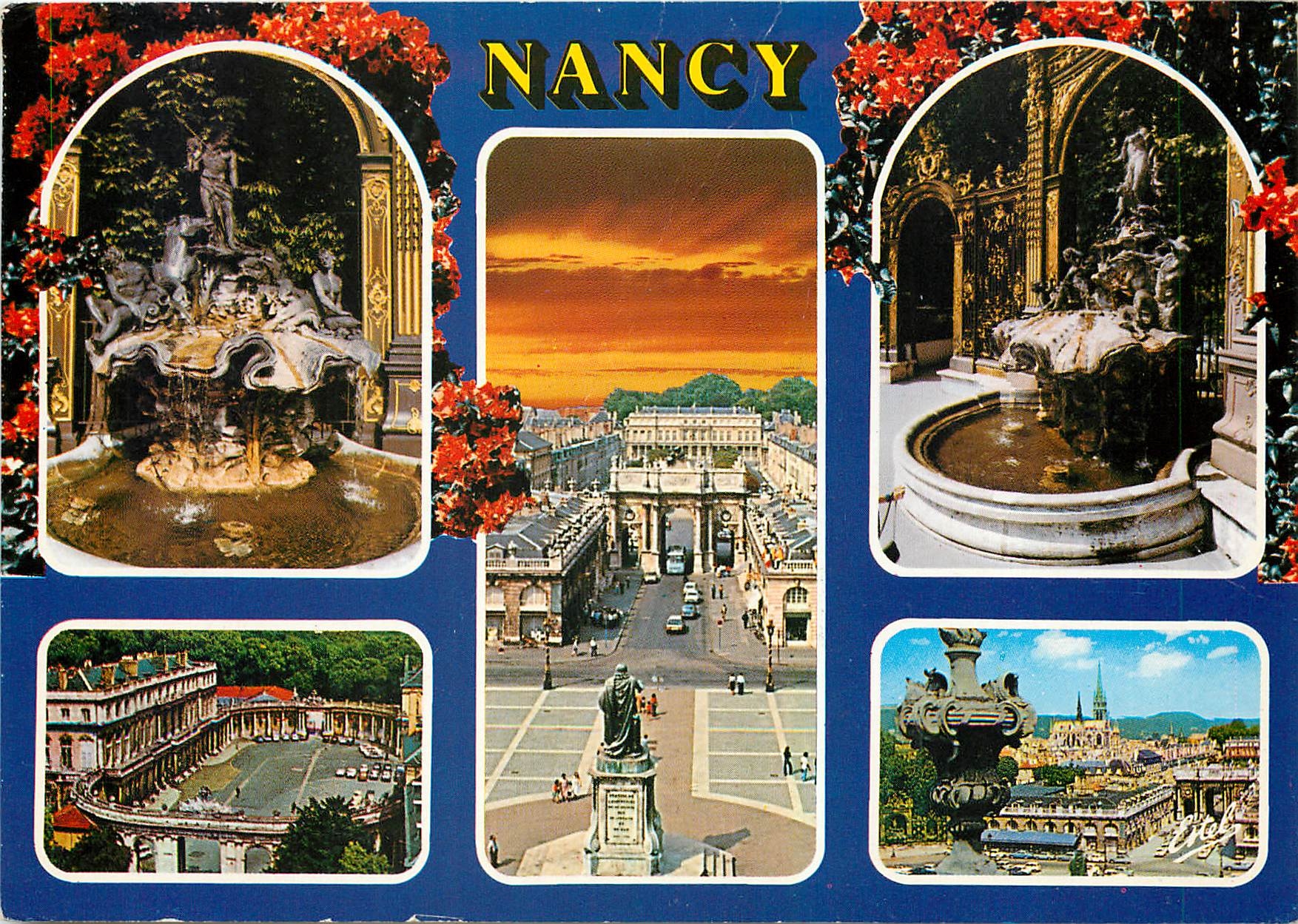 CPM Nancy Meurthe et Moselle La place Stanislas