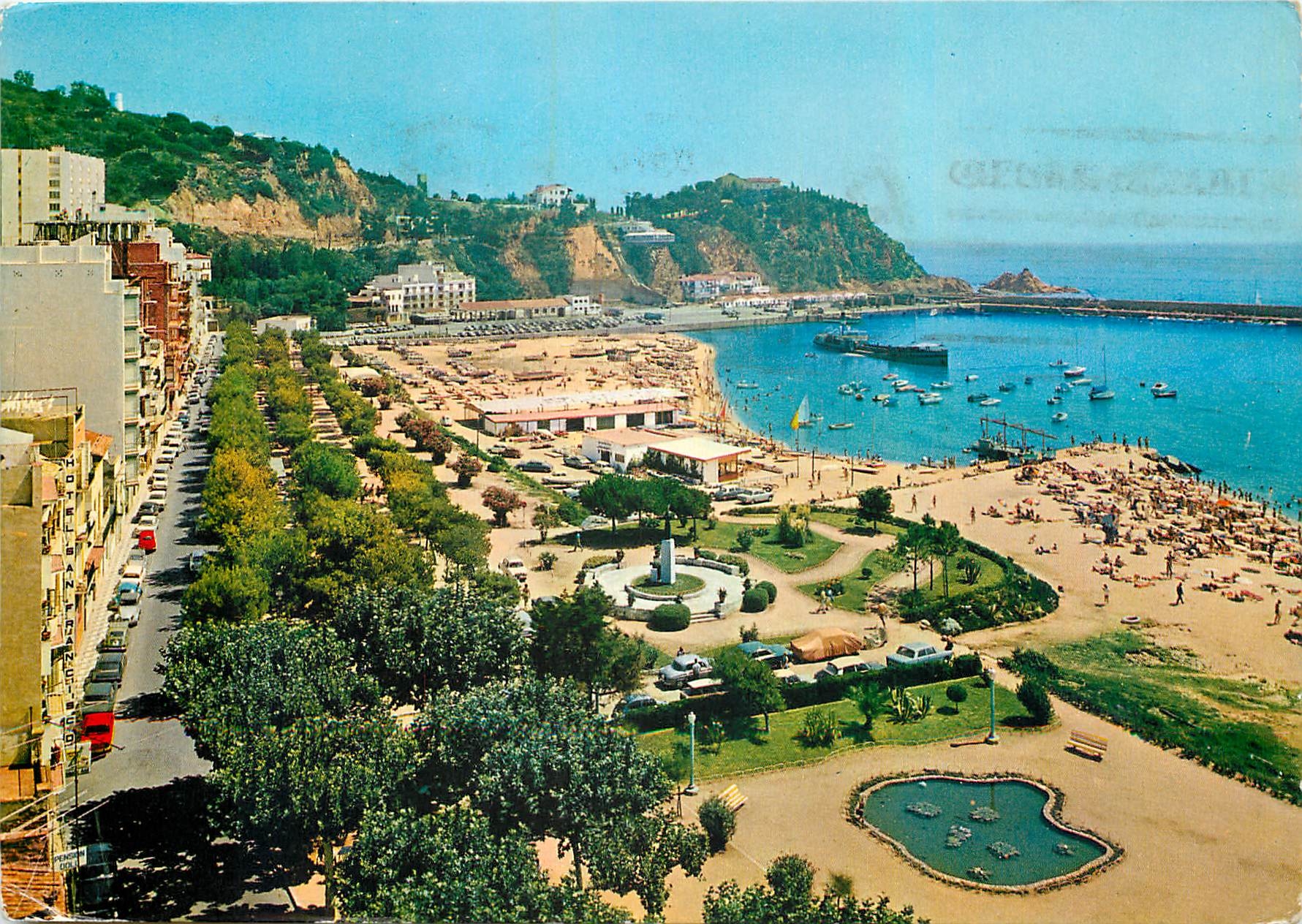 CPM Costa Brava Blanes passeo 