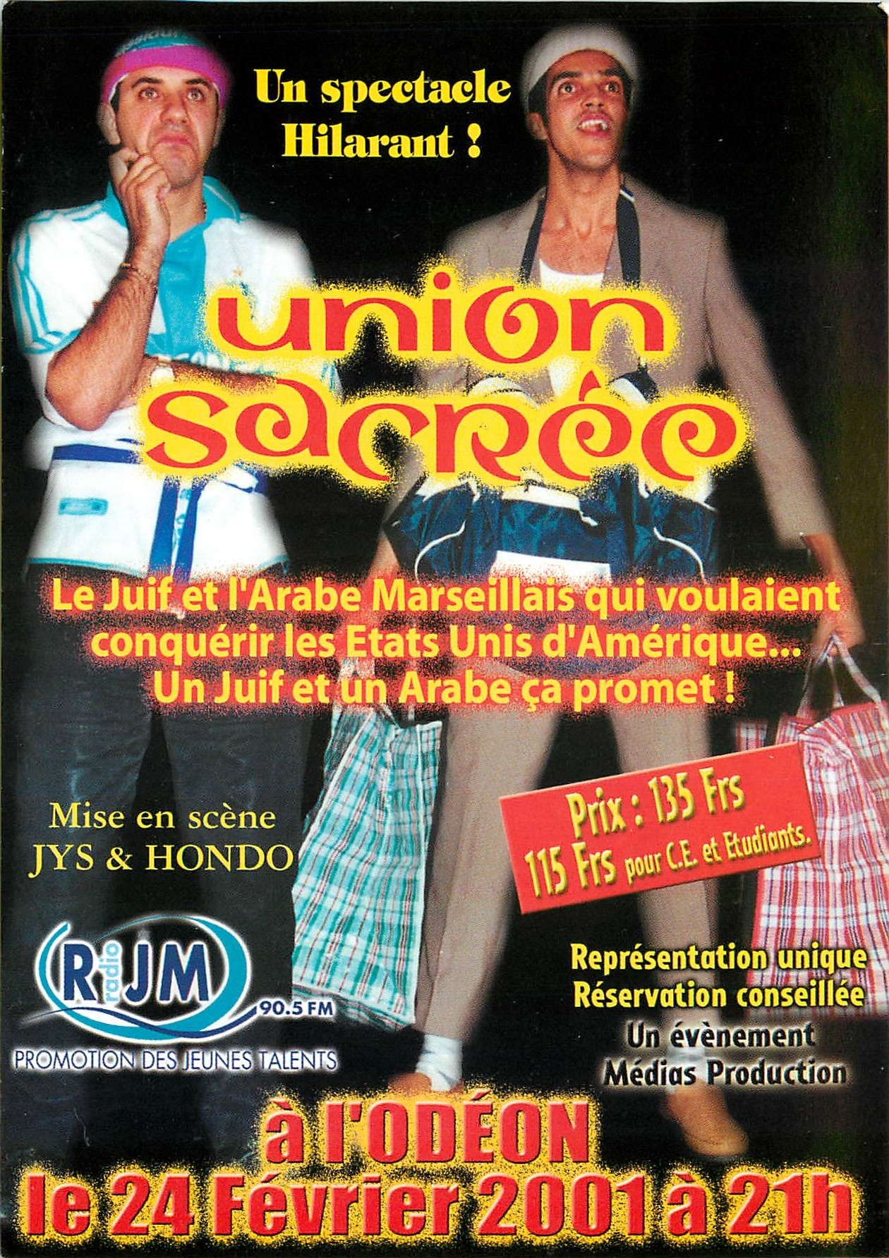 CPM Unicon Sacree Odeon Paris 2001