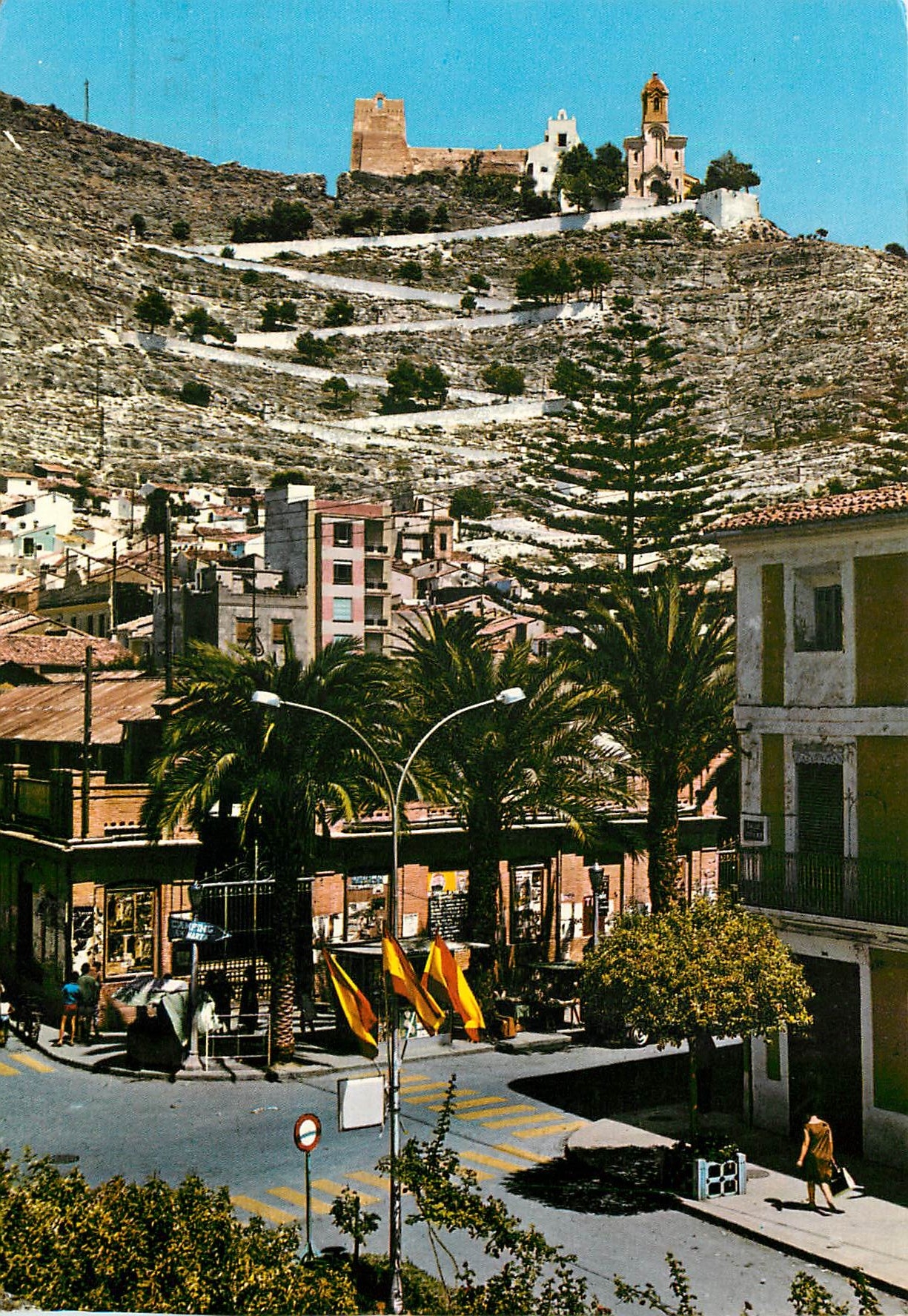 CPM Cullera Valencia Jardins du Marche et Sanctuaire du Chateau