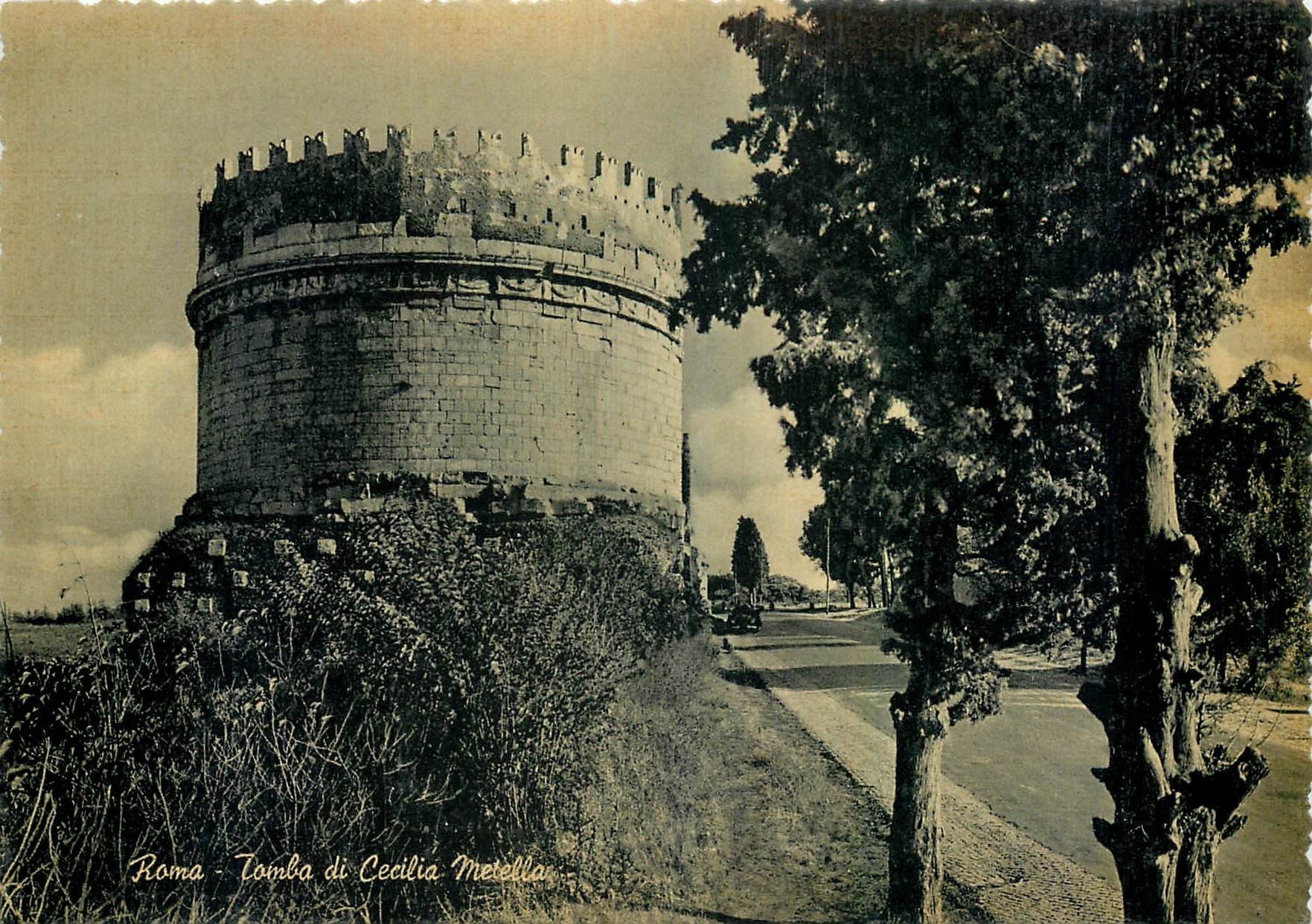 CPM Roma Tombeau de Cecle Metella 