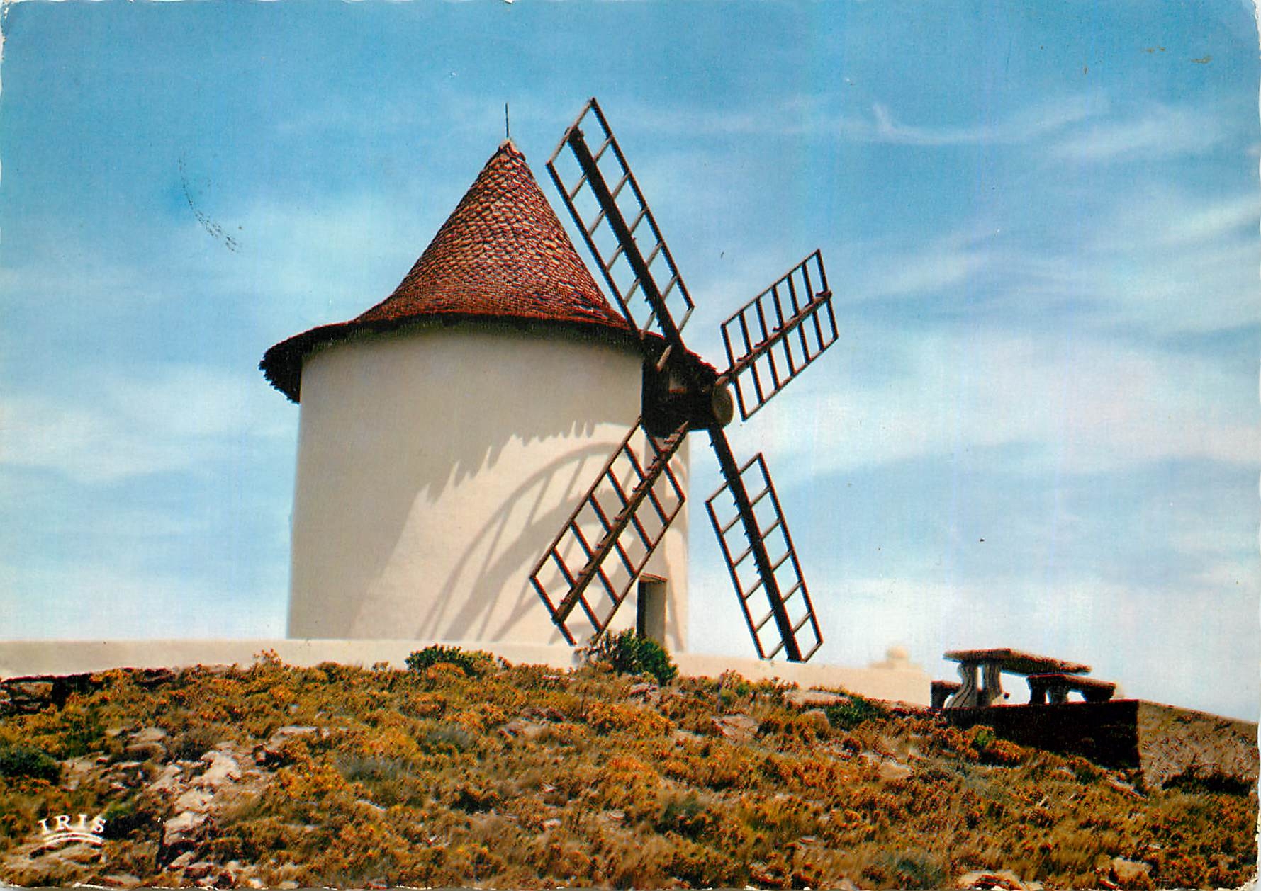 CPM Charmes et Couleurs de la Corse Cap Corse Le Moulin Mattei